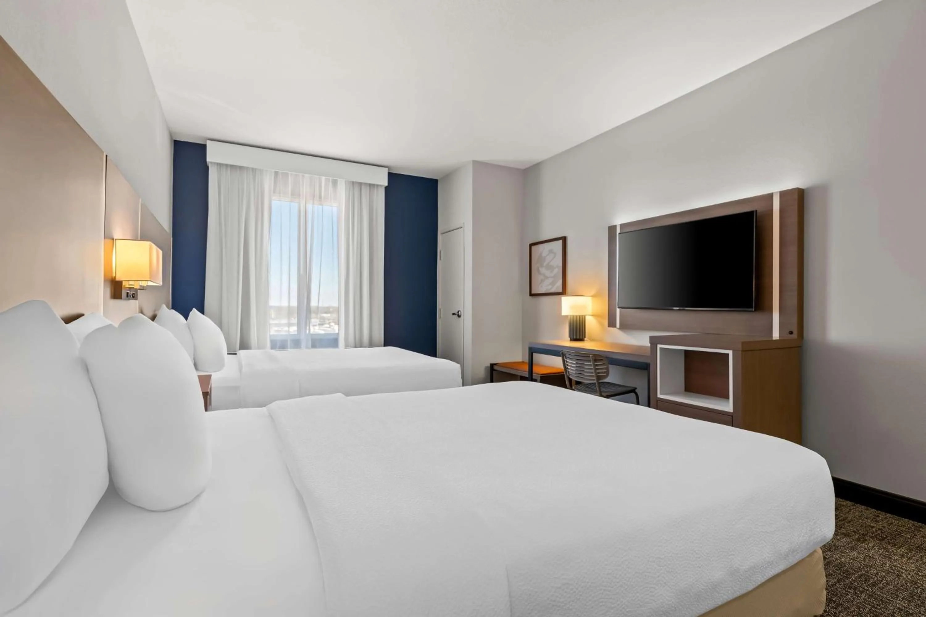 Bed in Spark by Hilton Catoosa Tulsa