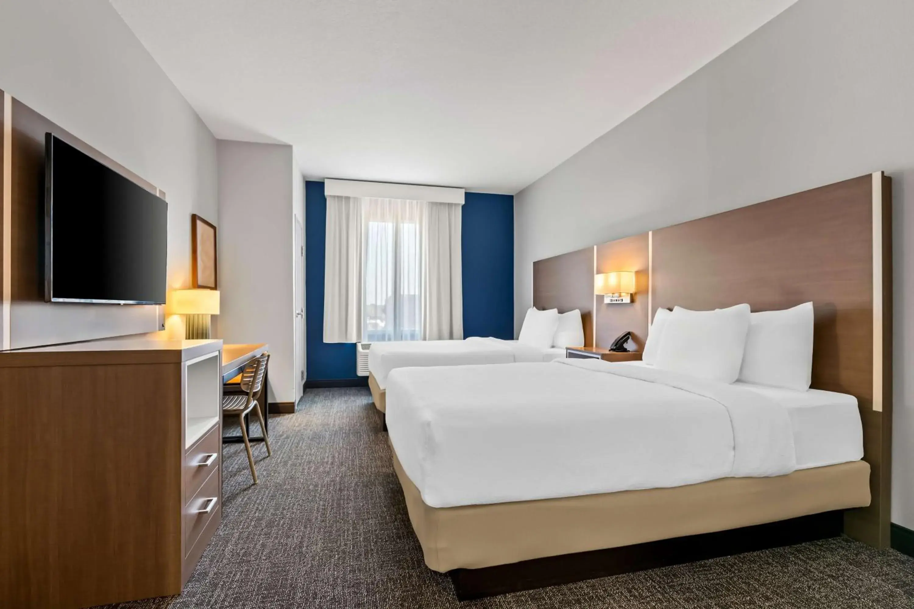 Bed in Spark by Hilton Catoosa Tulsa Bed in Spark by Hilton Catoosa Tulsa