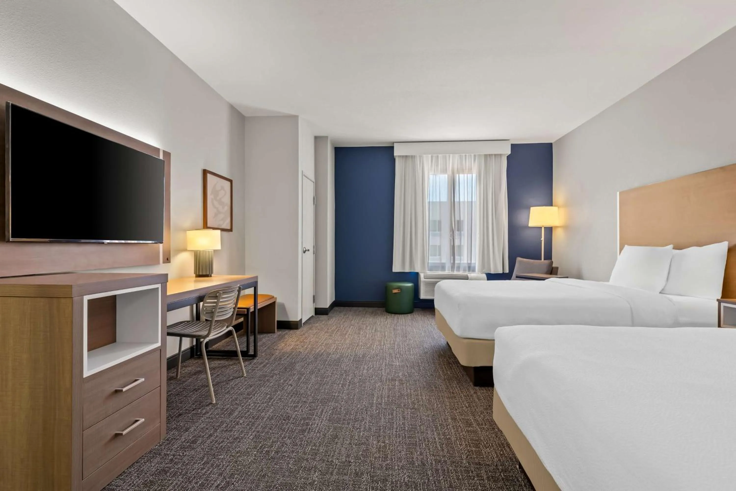 Bed in Spark by Hilton Catoosa Tulsa