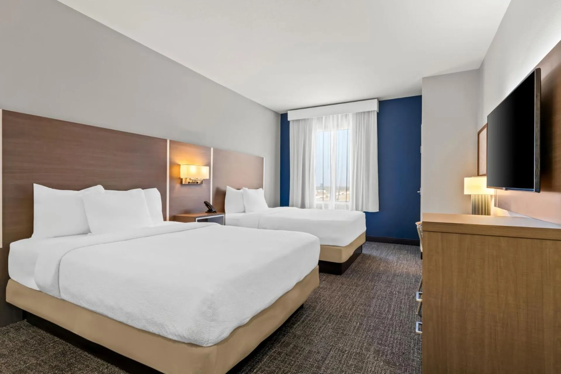 Bed in Spark by Hilton Catoosa Tulsa