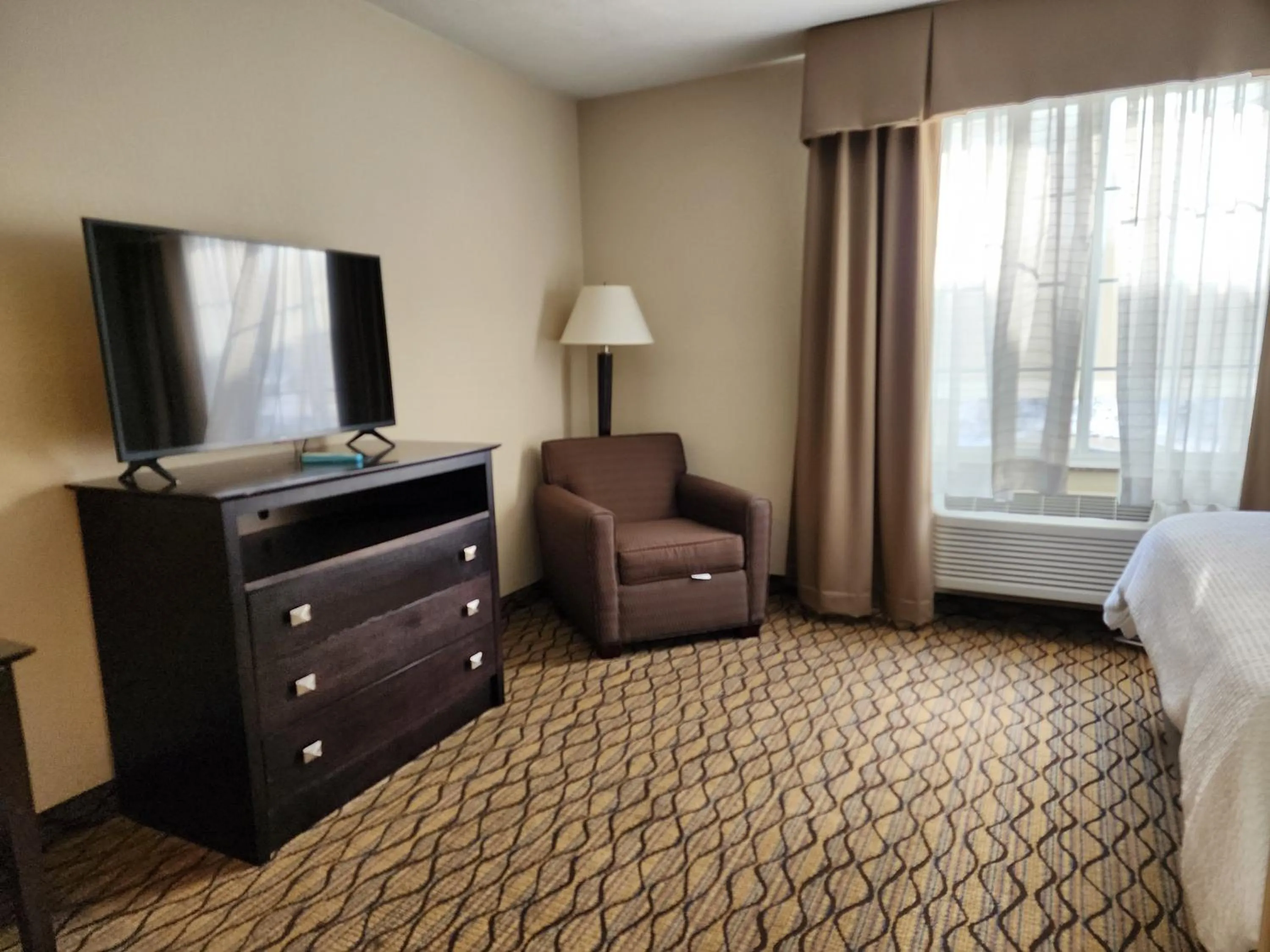 Photo of the whole room, Bed in Holiday Inn Express Hotel & Suites Cadillac by IHG
