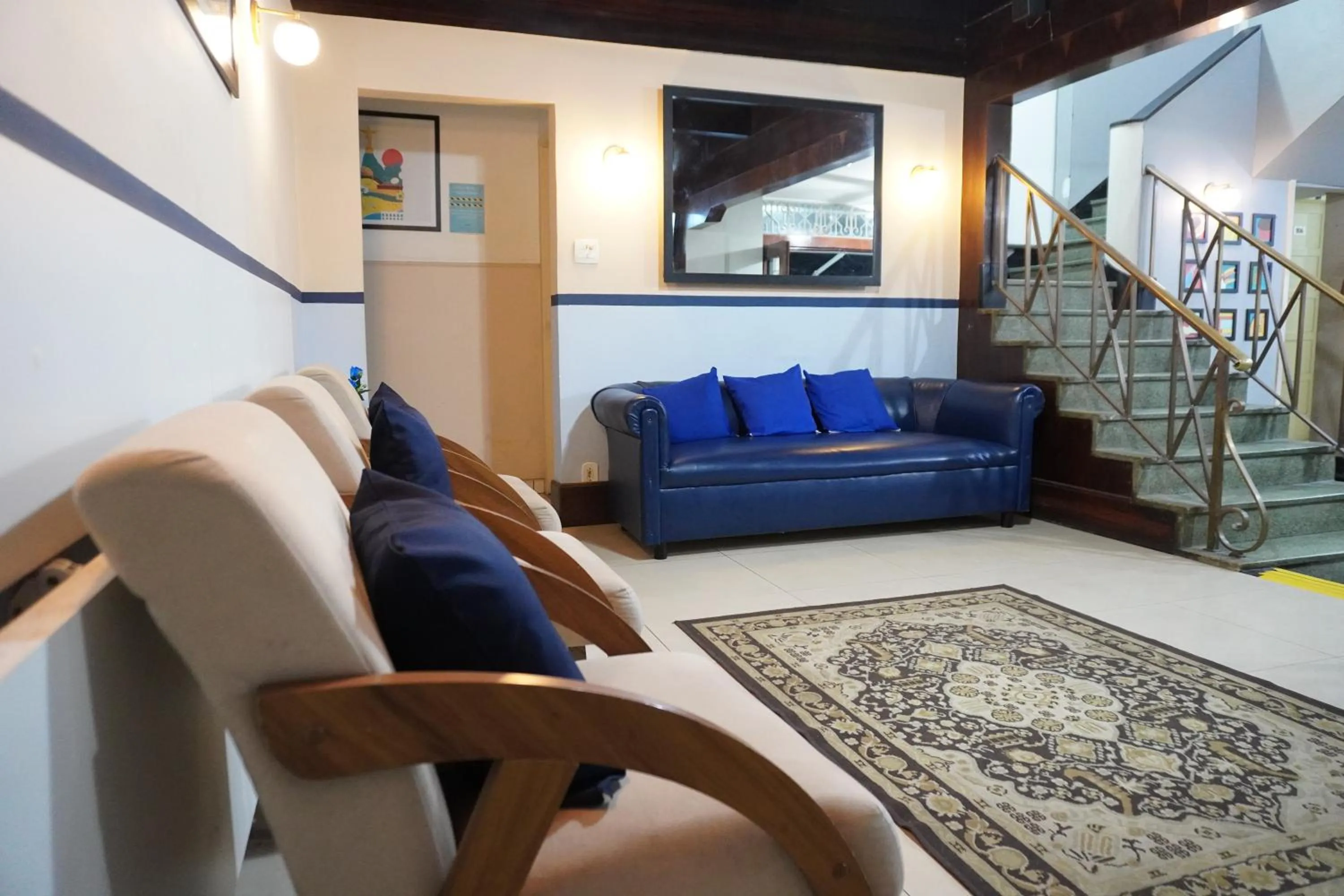 Property building in Copacabana Blue Hotel