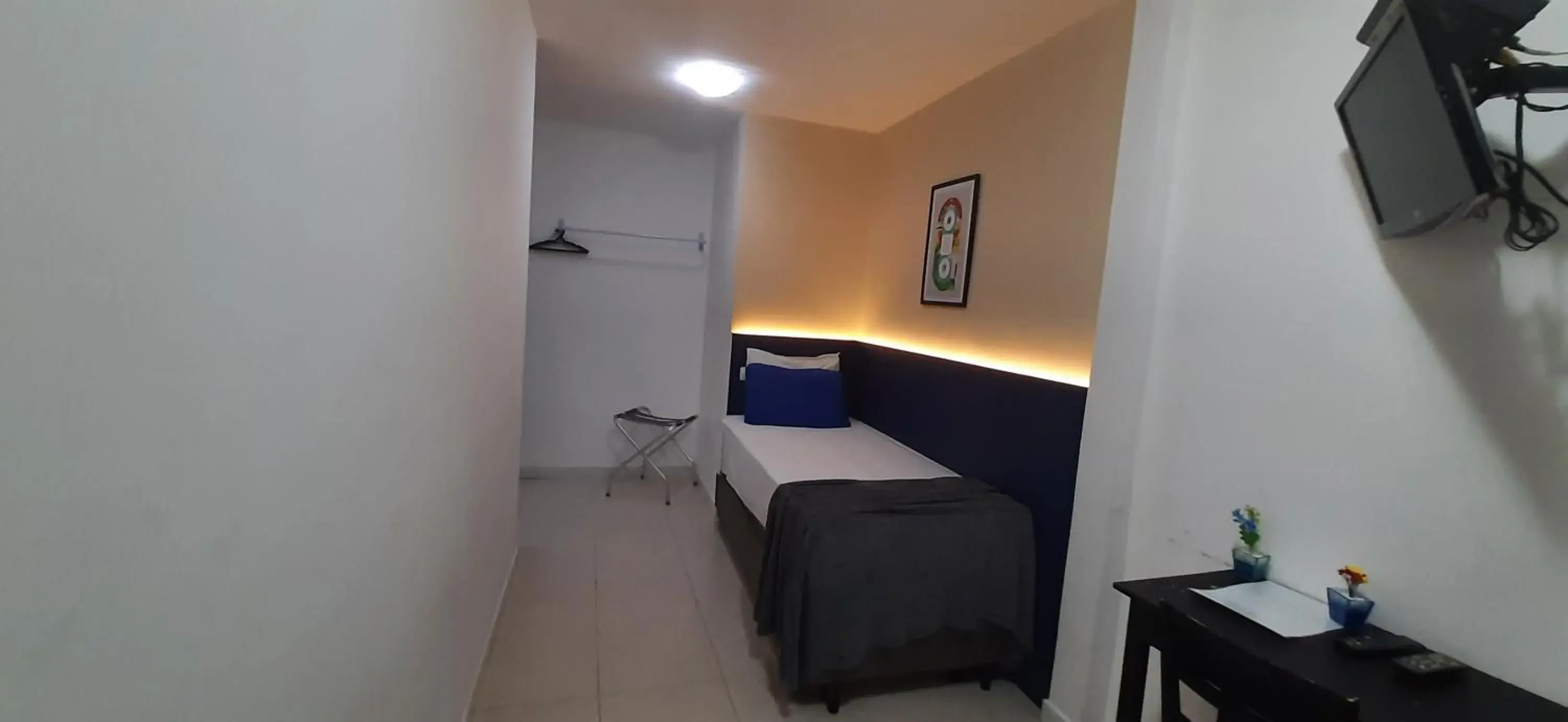 Bed in Copacabana Blue Hotel Bed in Copacabana Blue Hotel