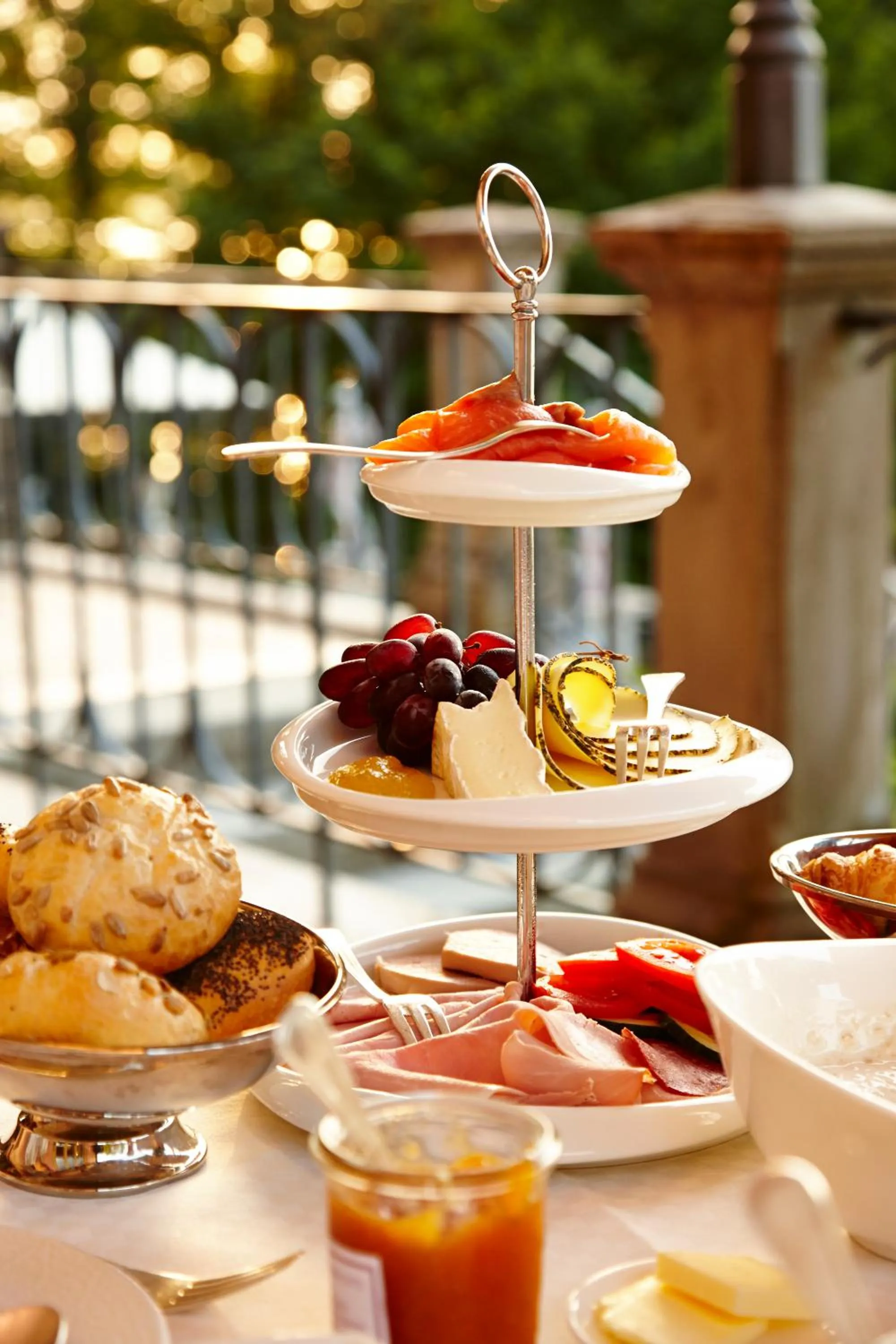 Food close-up in LA VILLA am Starnberger See