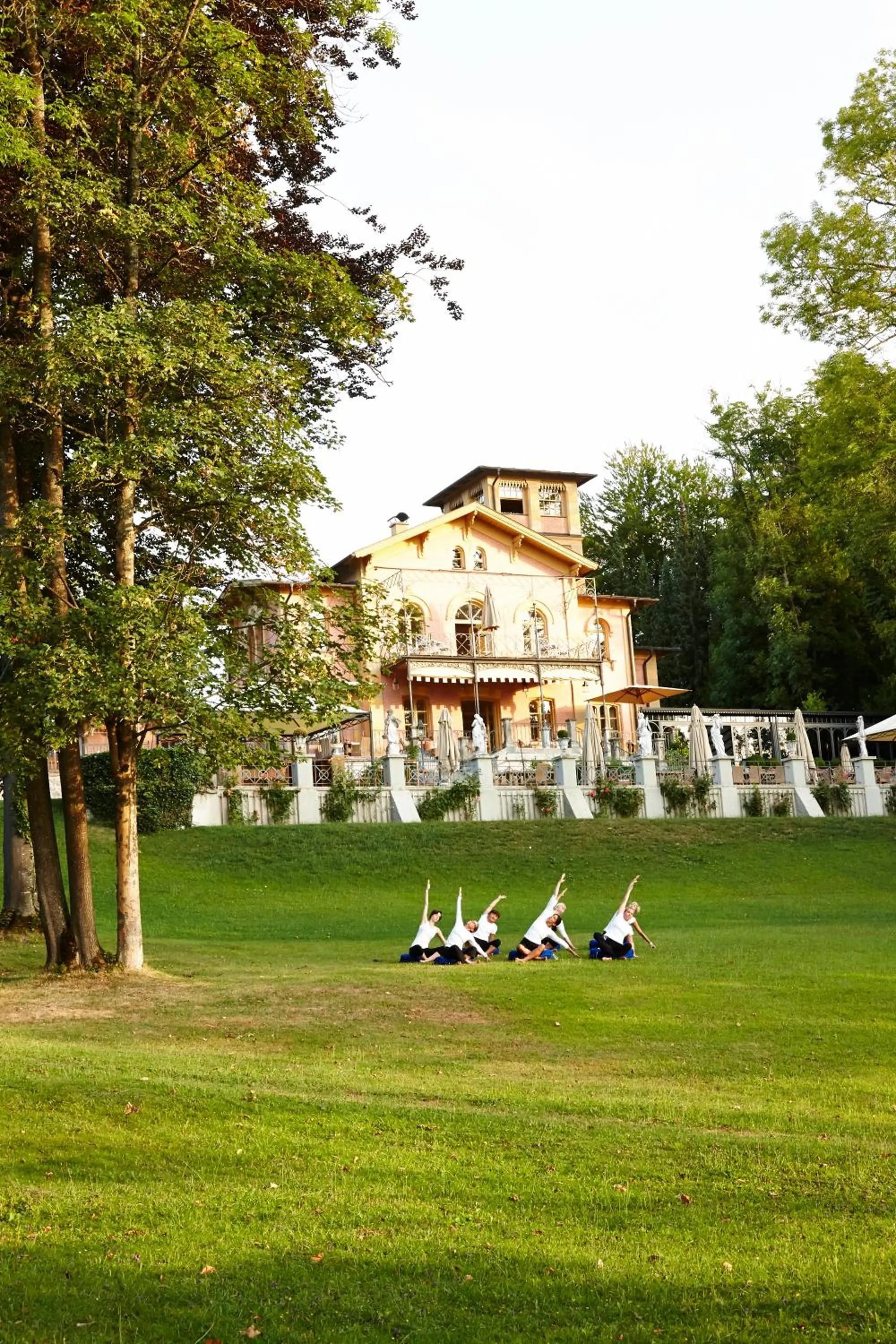 Facade/entrance in LA VILLA am Starnberger See