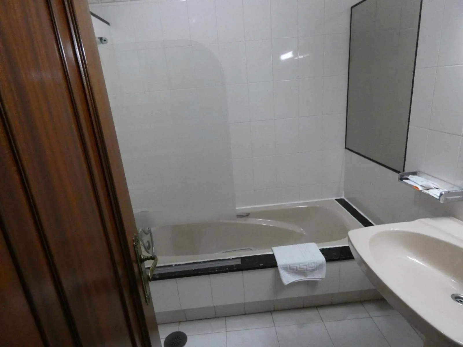 Bathroom in Motel Caldas