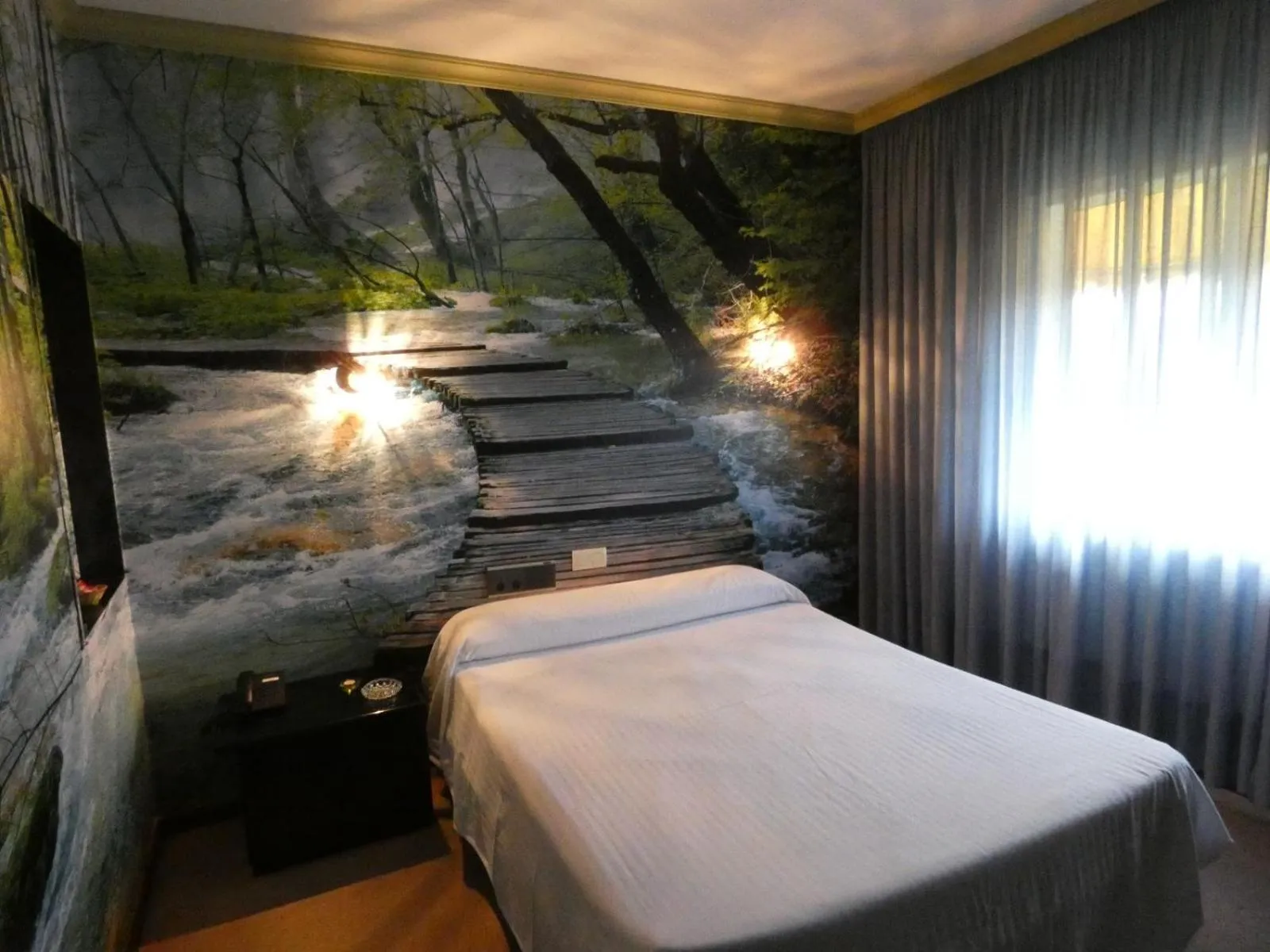 Bedroom, Bed in Motel Caldas