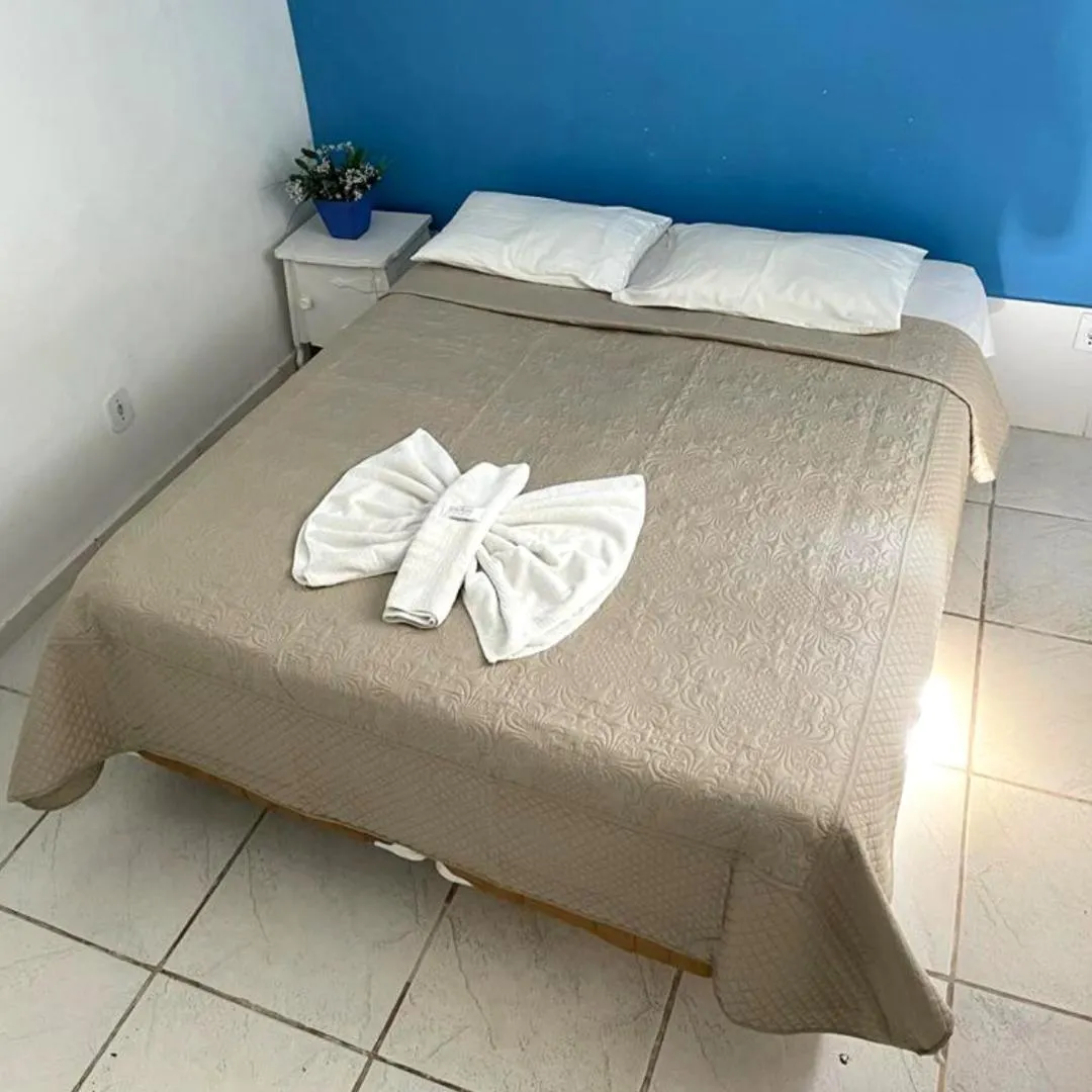 Bed in Pousada Kopenhagen Beach