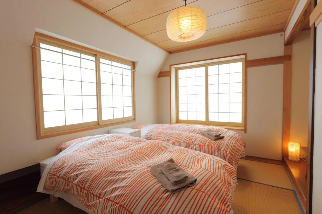 Bedroom, Bed in Nozawa Central