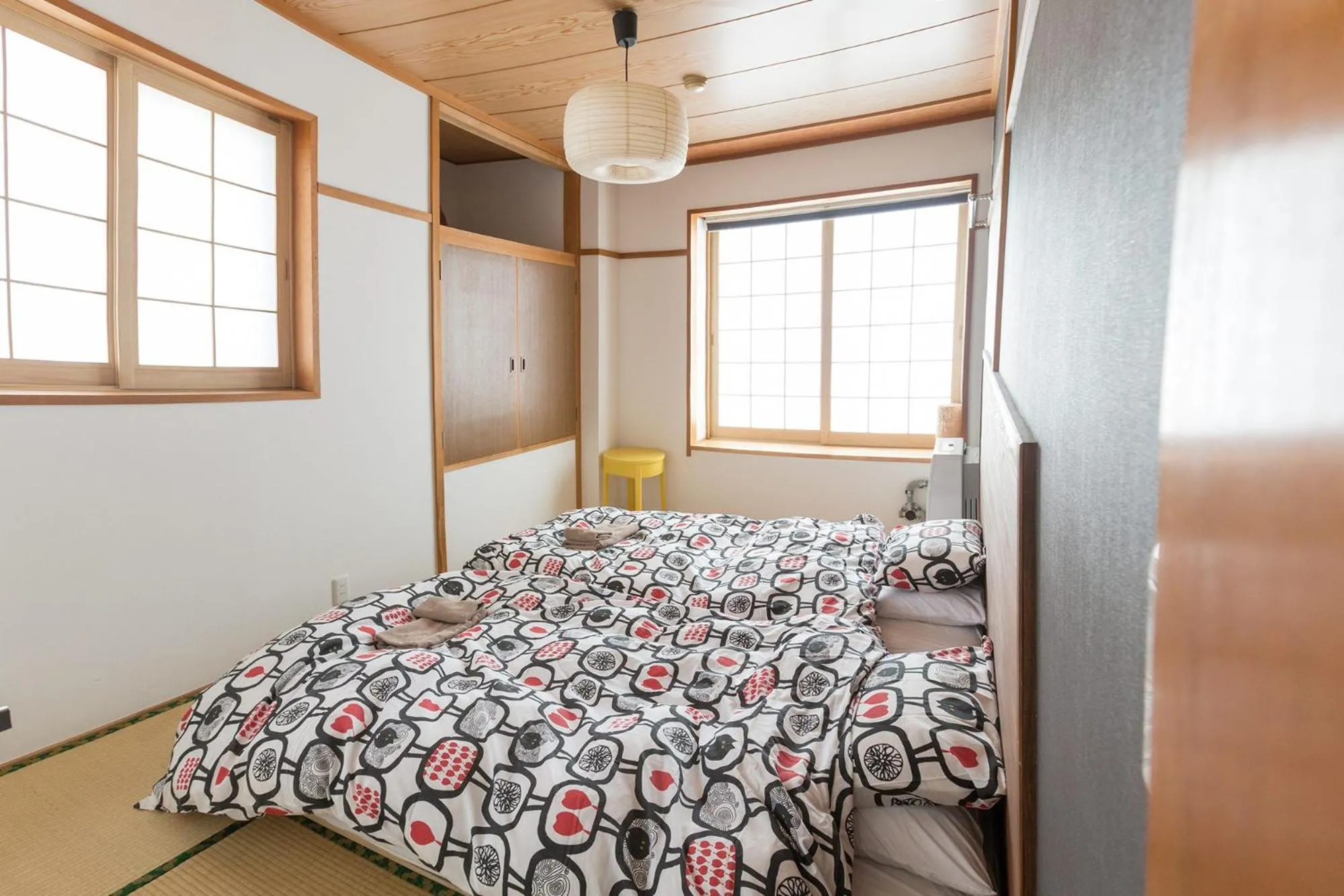 Bedroom, Bed in Nozawa Central
