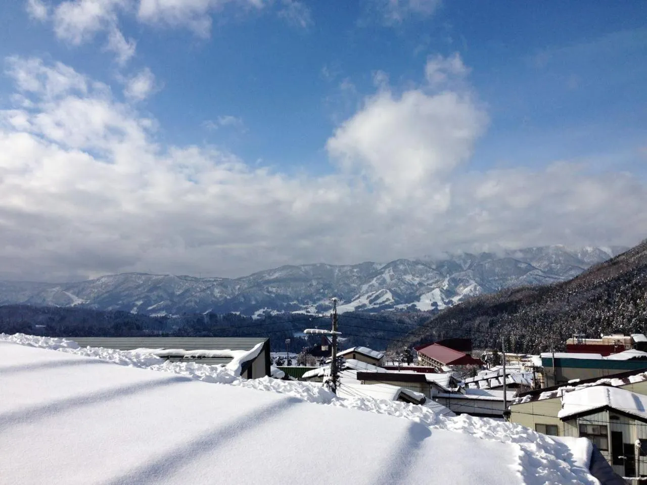 Winter in Nozawa Central