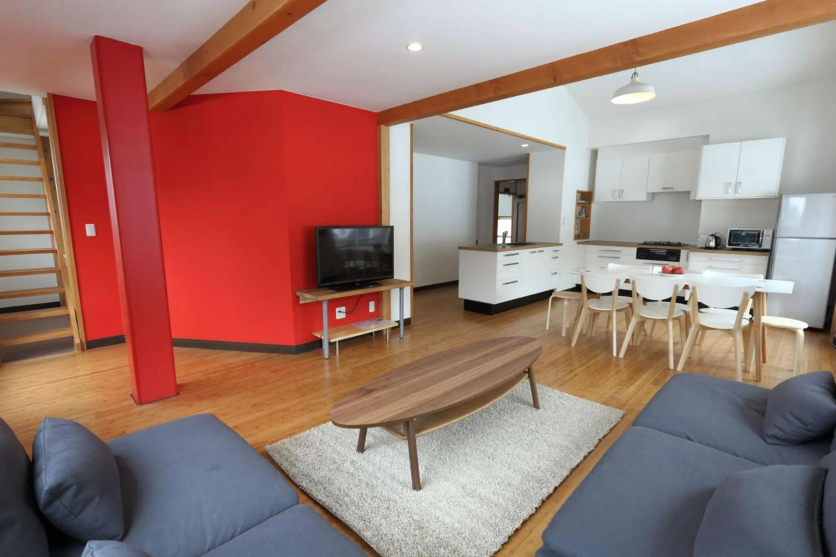 Kitchen or kitchenette in Nozawa Central