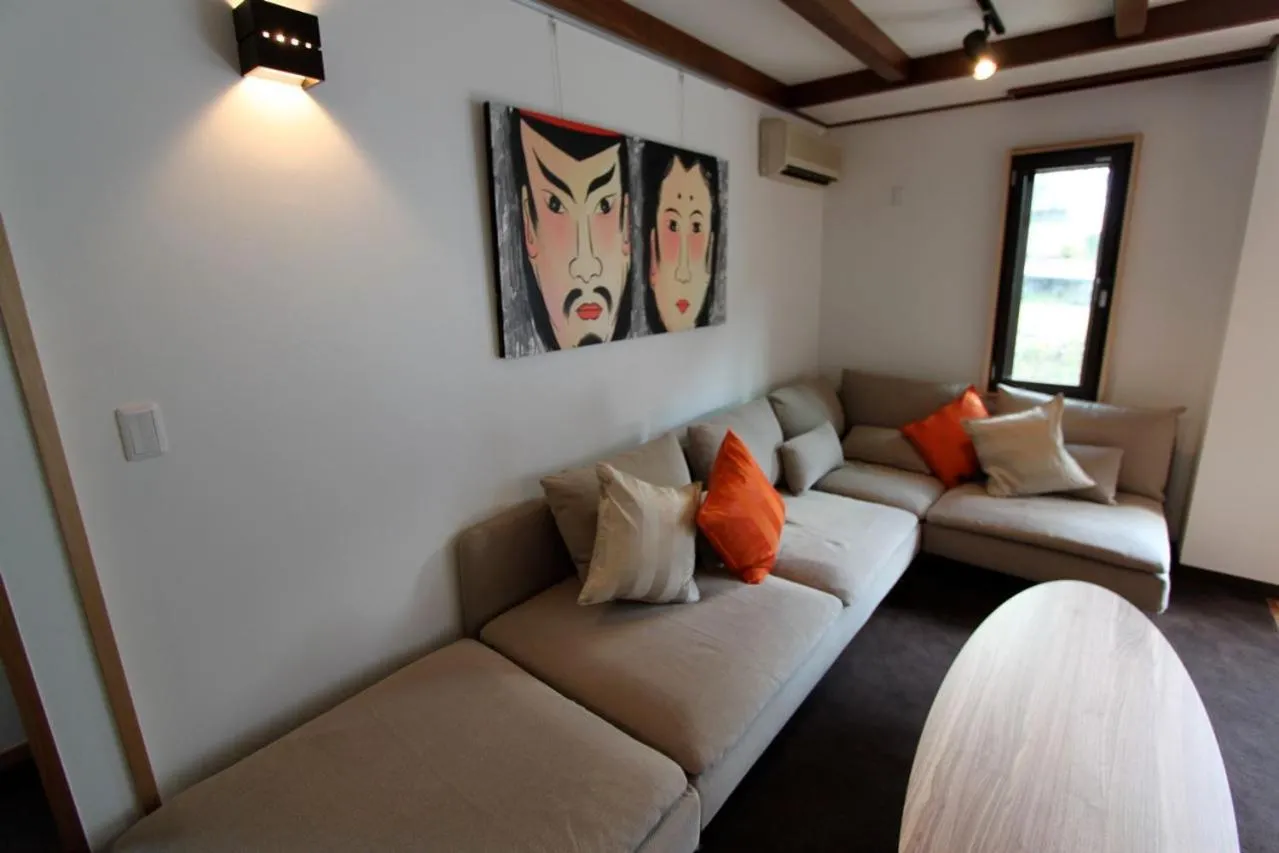 Seating area in Nozawa Central