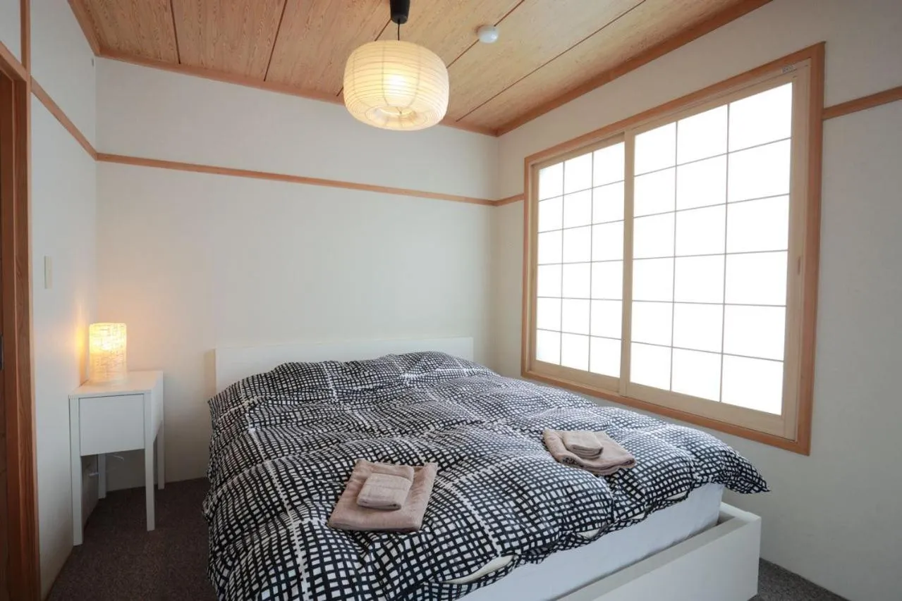 Bedroom, Bed in Nozawa Central