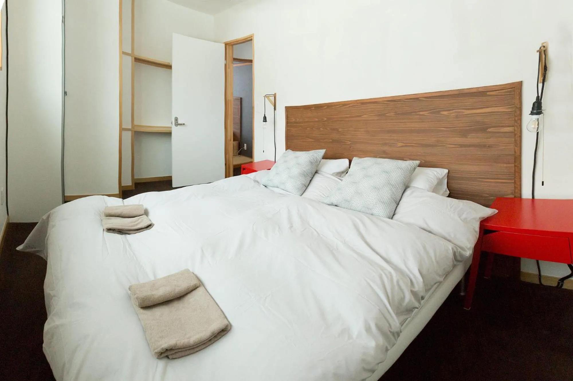 Bedroom, Bed in Nozawa Central