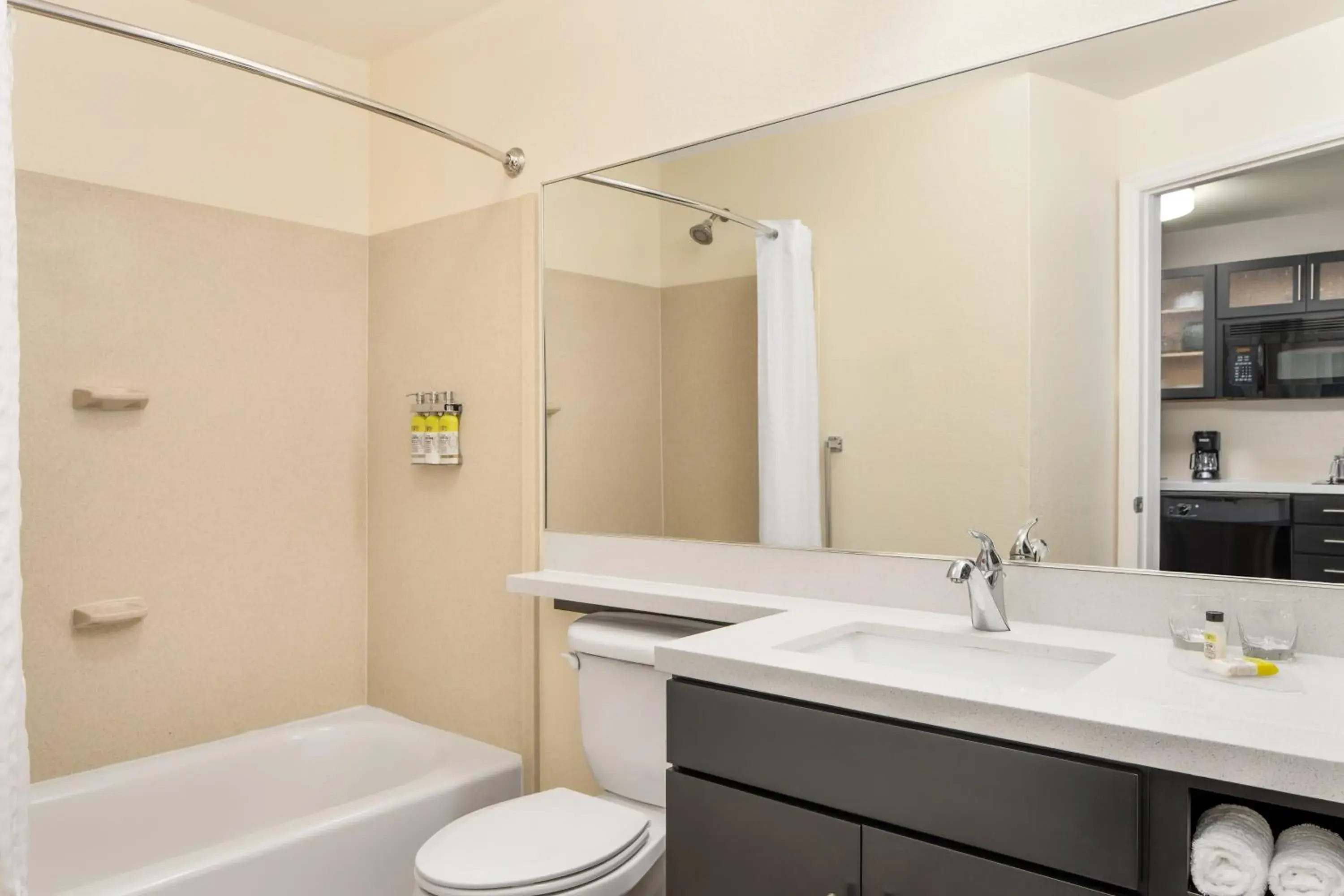 Bathroom in Candlewood Suites Destin-Sandestin Area by IHG Bathroom in Candlewood Suites Destin-Sandestin Area by IHG