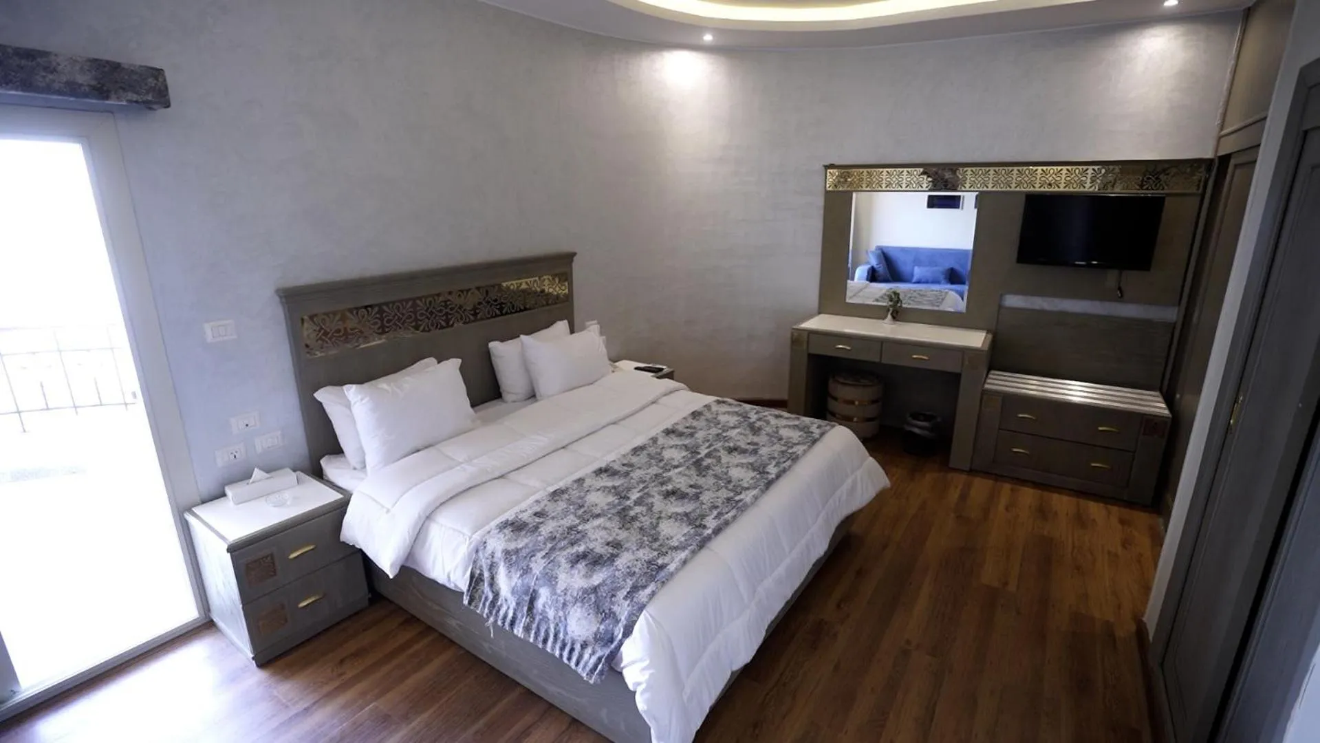 Bed in Lotus Luxor Hotel