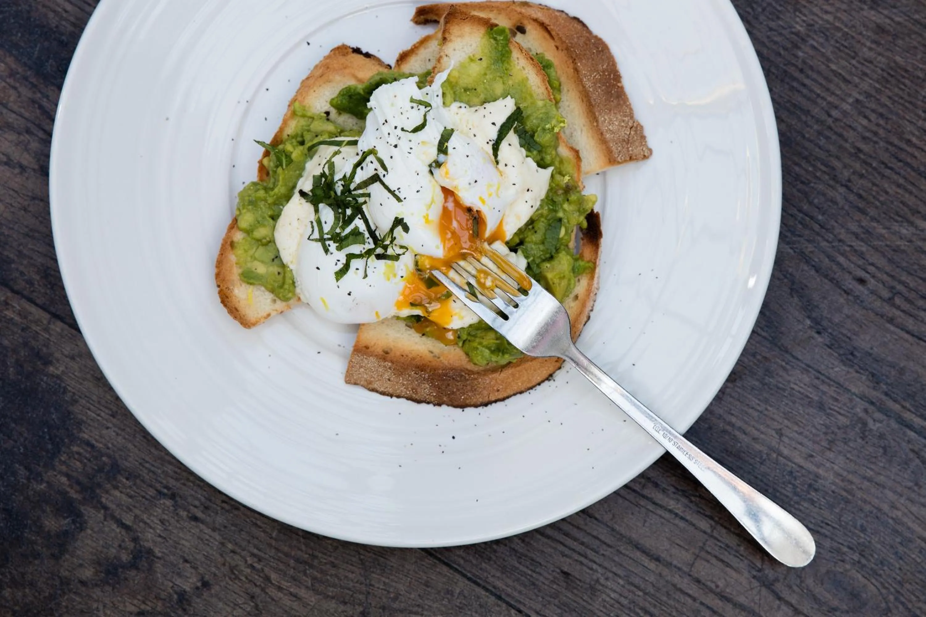Food close-up in The Brook Green Hotel
