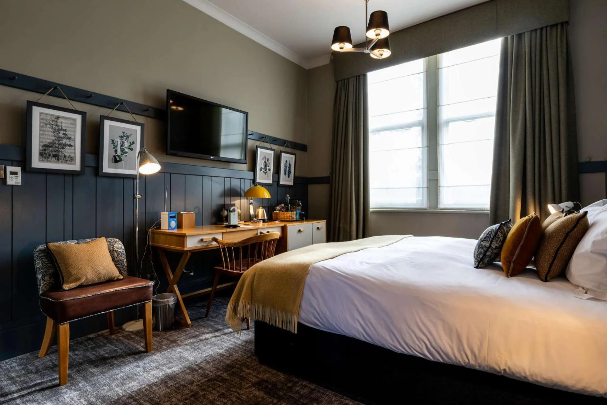 Bedroom, Bed in The Brook Green Hotel