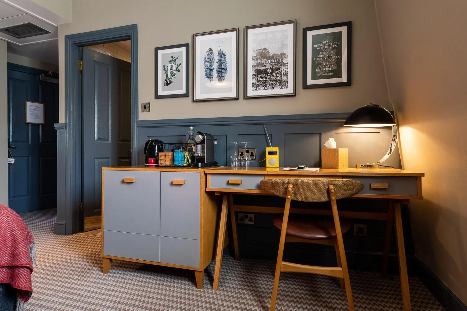 Bedroom in The Brook Green Hotel