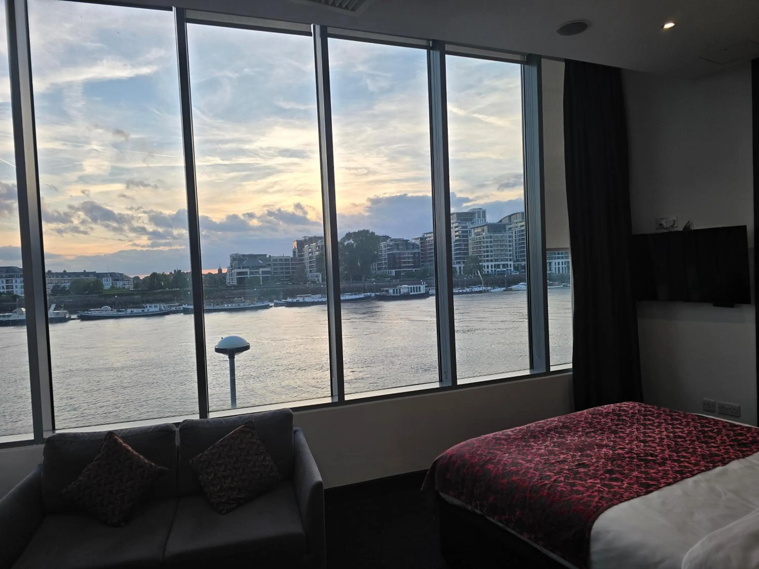 River view, Bed in Rafayel Hotel & Spa