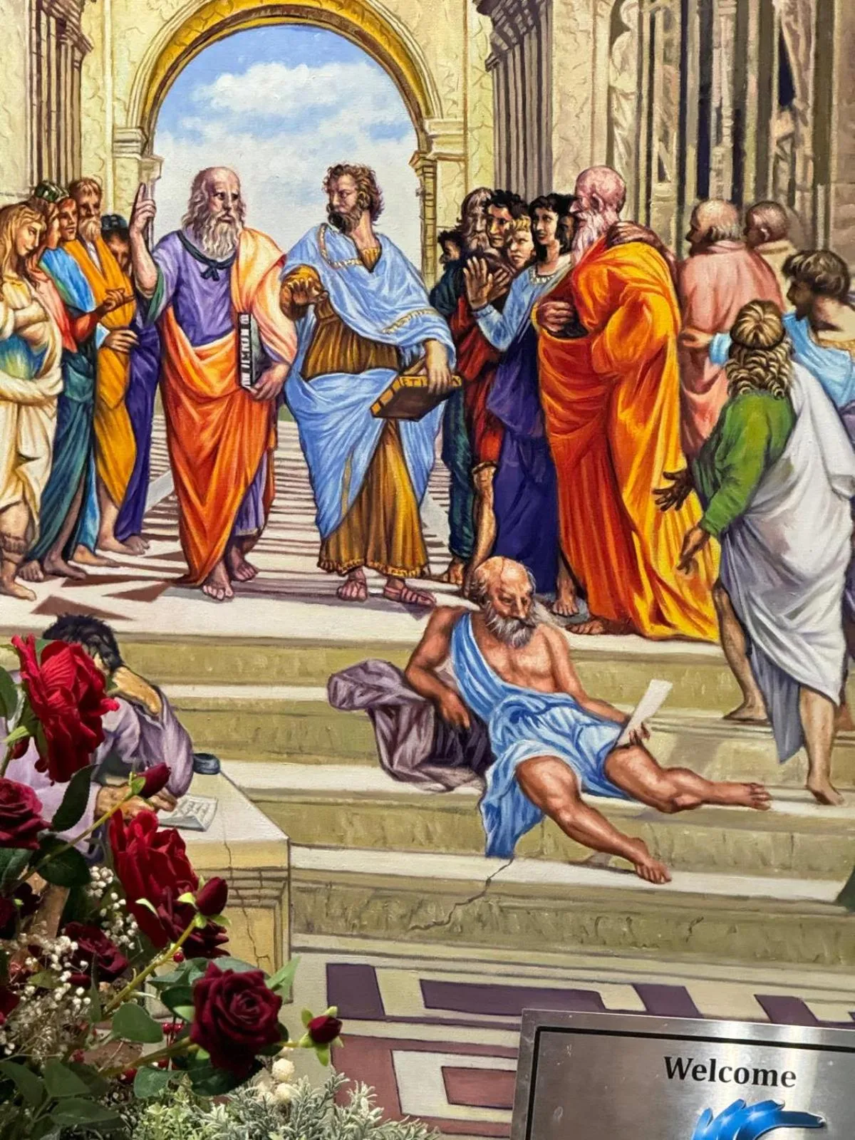 Decorative detail in Rafayel Hotel & Spa