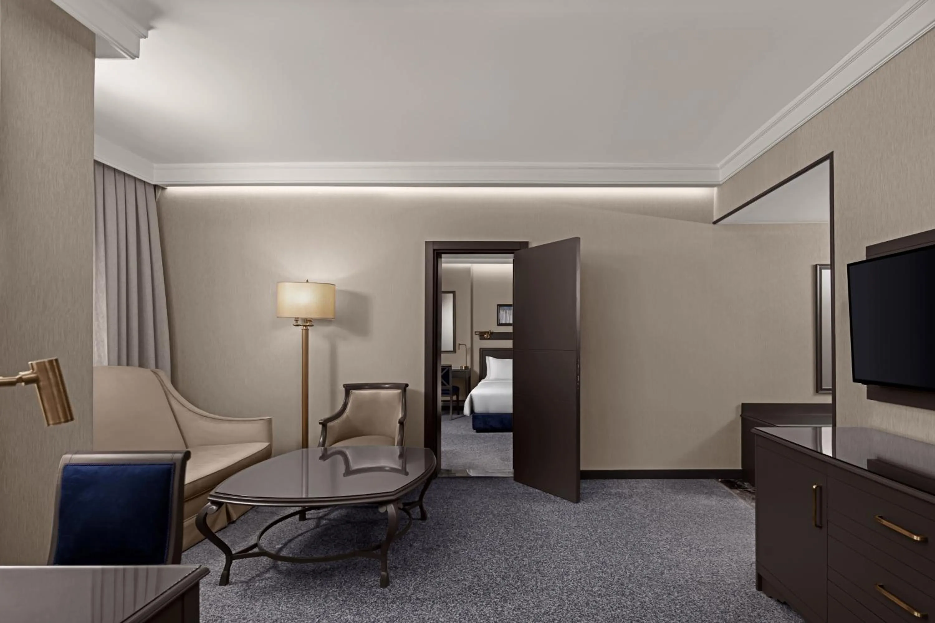 Living room, Bed in Grand Cevahir Hotel Convention Center