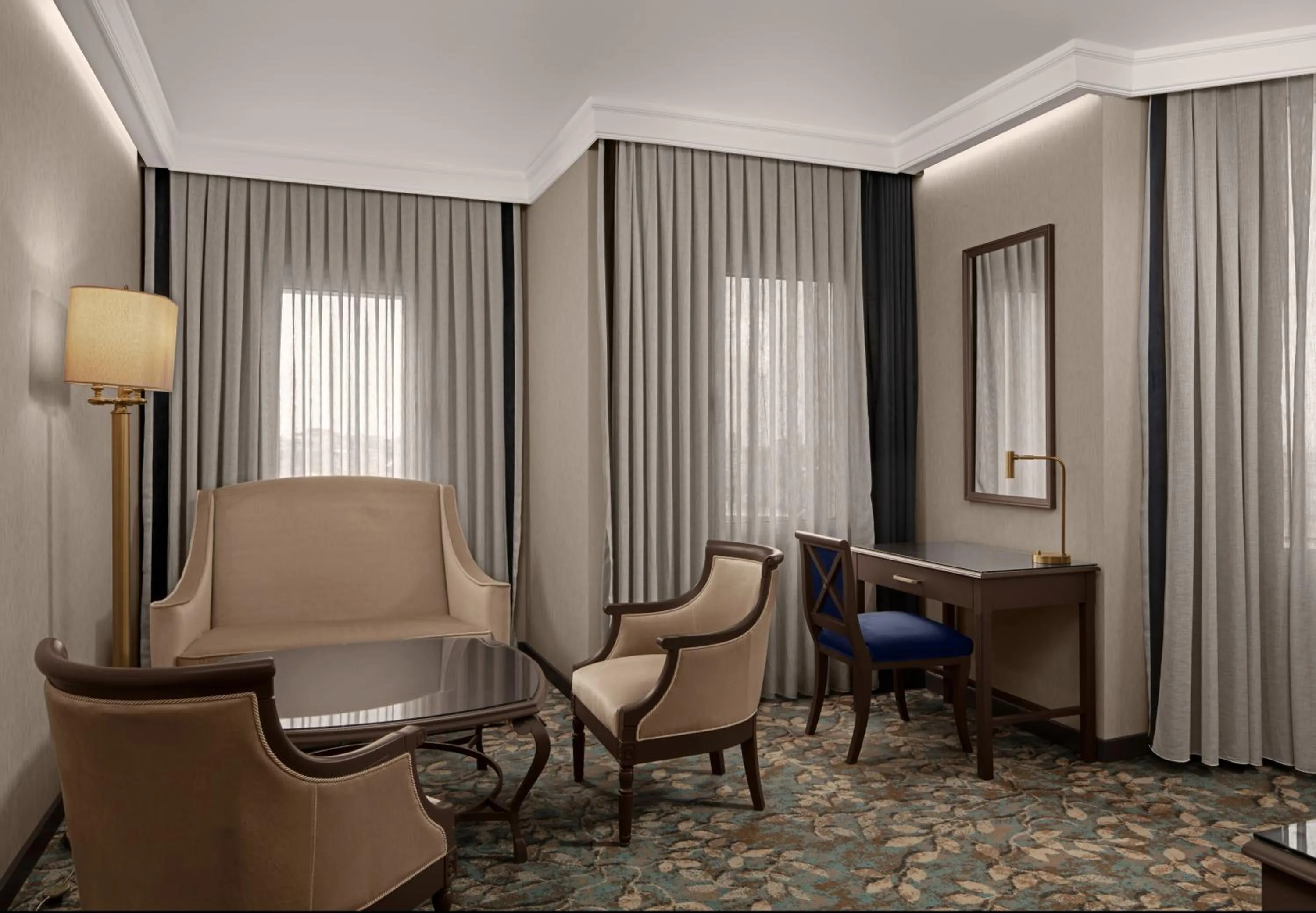 Seating area in Grand Cevahir Hotel Convention Center