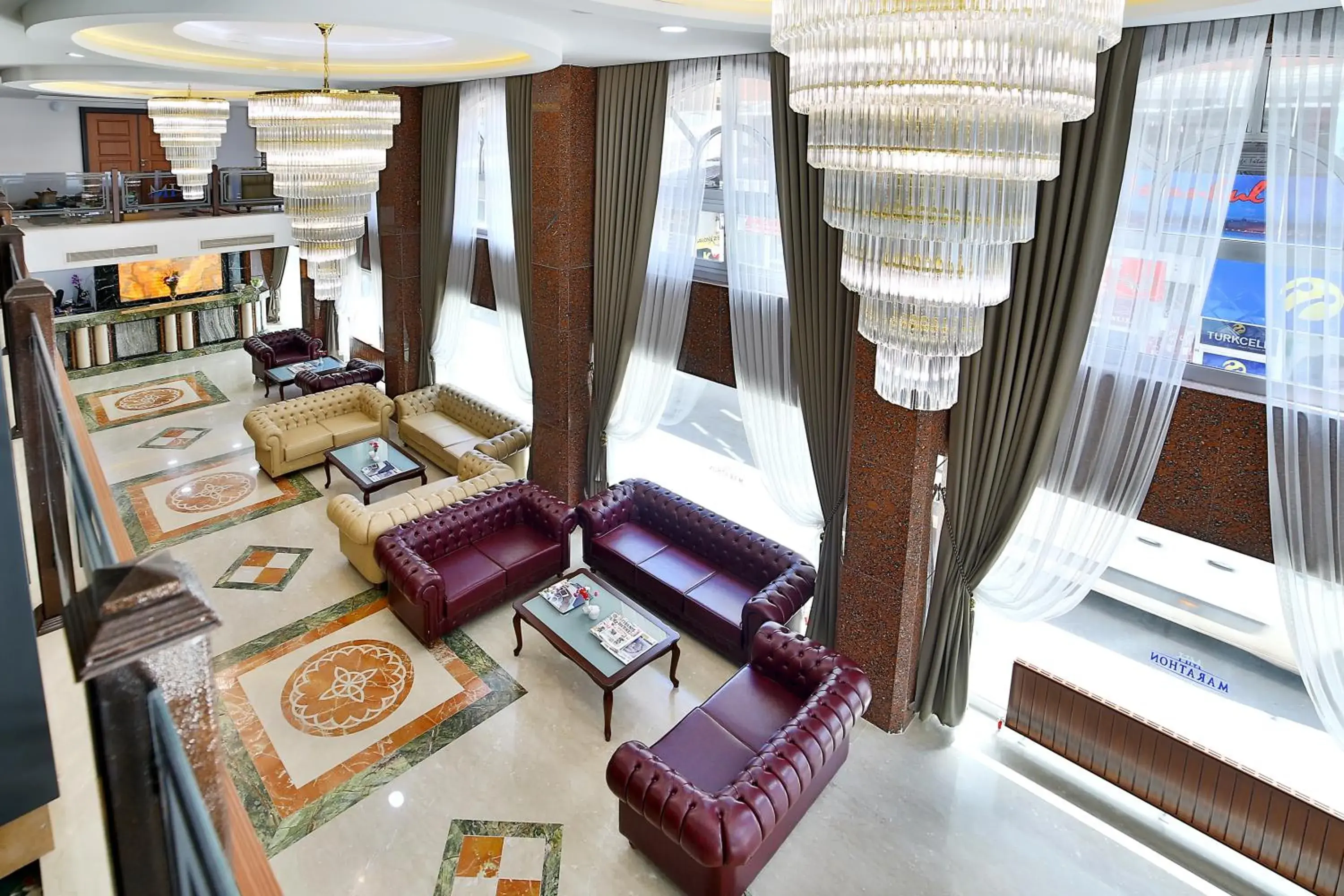 Lobby or reception in Elazığ Marathon Hotel Lobby or reception in Elazığ Marathon Hotel