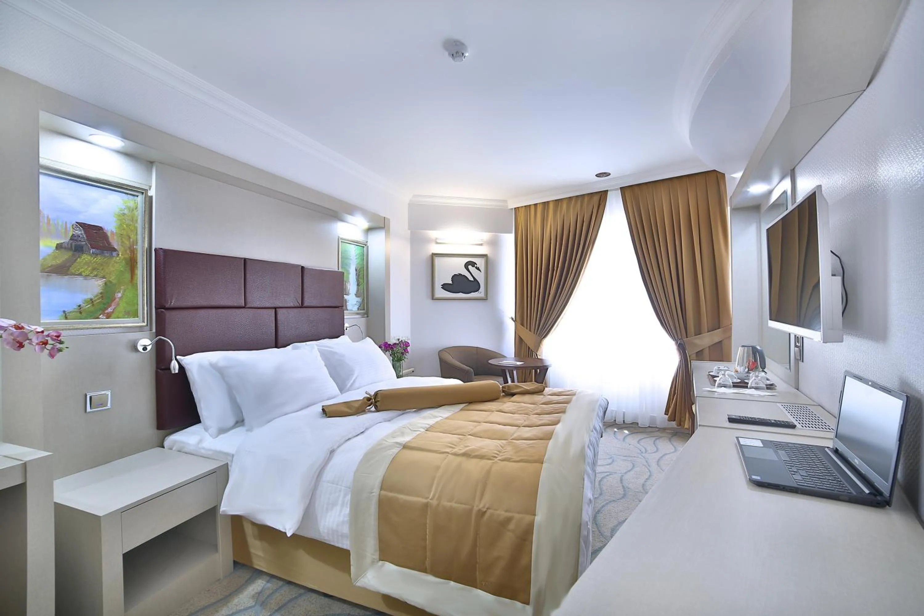 Bedroom, Bed in Elazığ Marathon Hotel