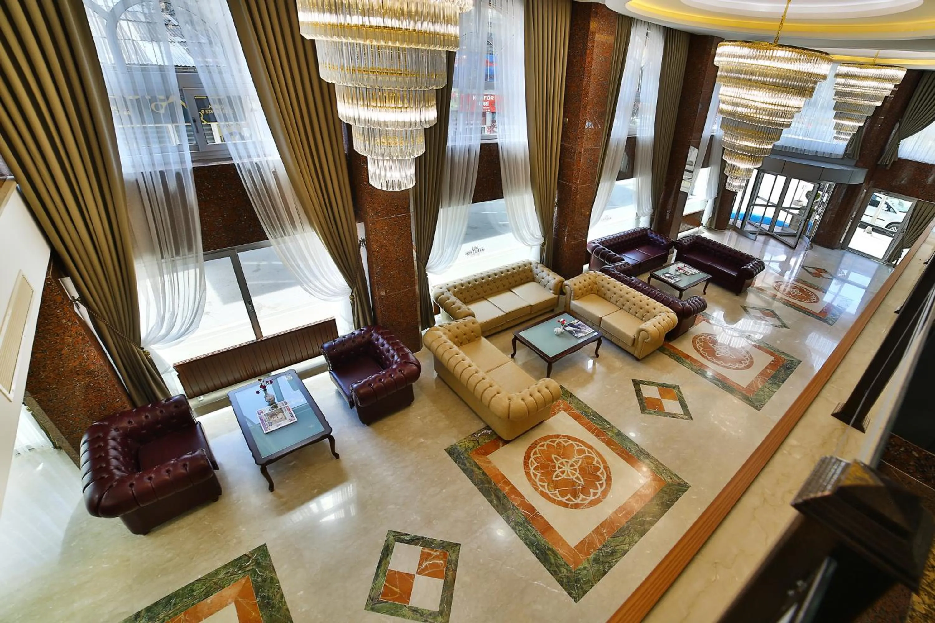 Lobby or reception in Elazığ Marathon Hotel