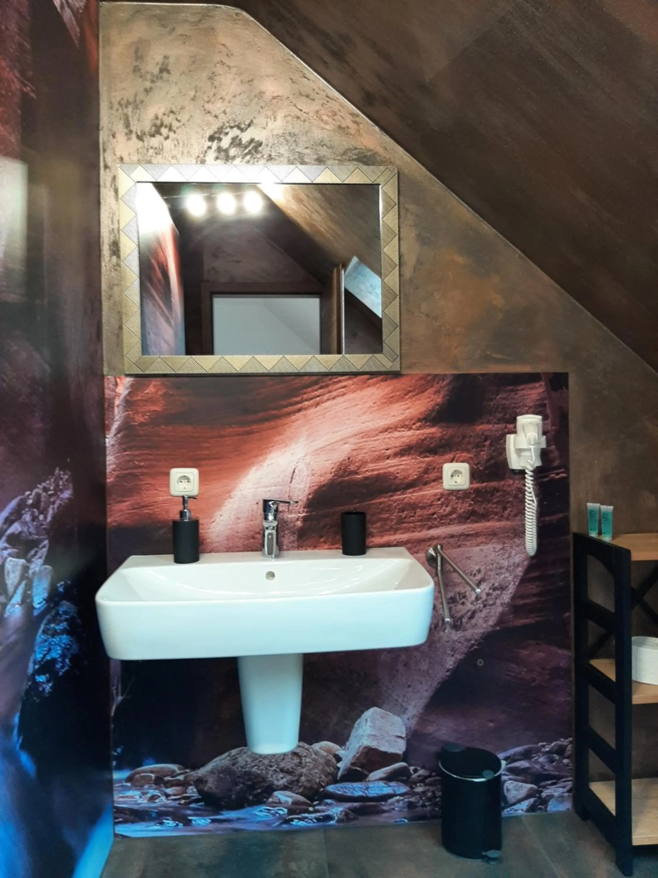 Bathroom in Landhotel Fuchsbau