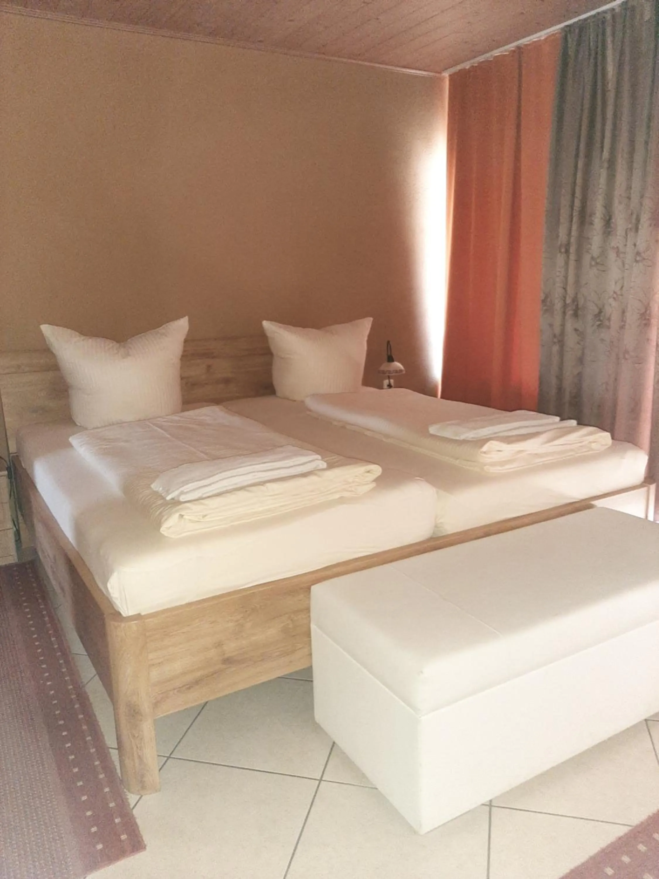 Bedroom, Bed in Landhotel Fuchsbau