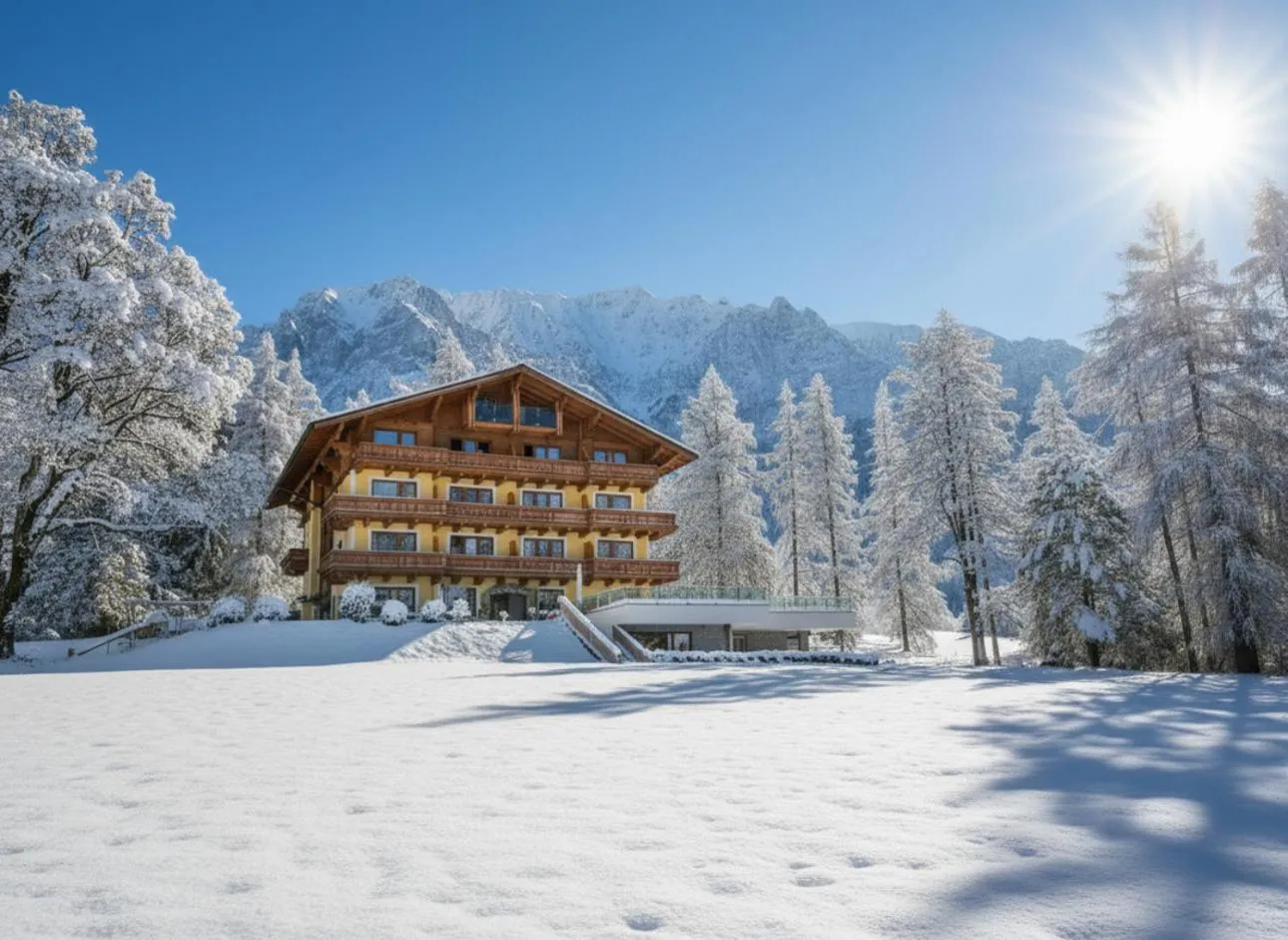 Property building in Hotel Rösslhof