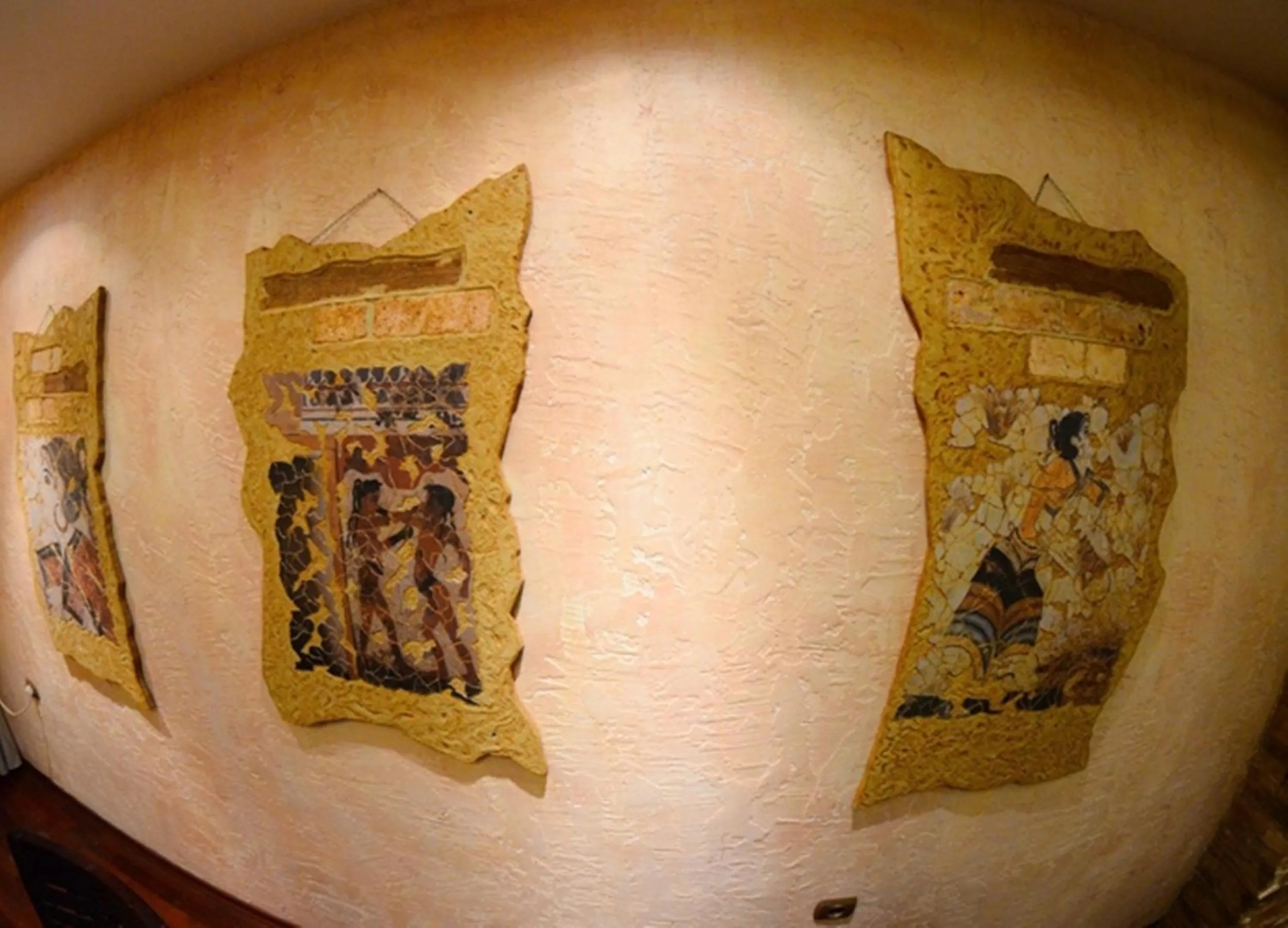 Decorative detail in Nicola Hotel