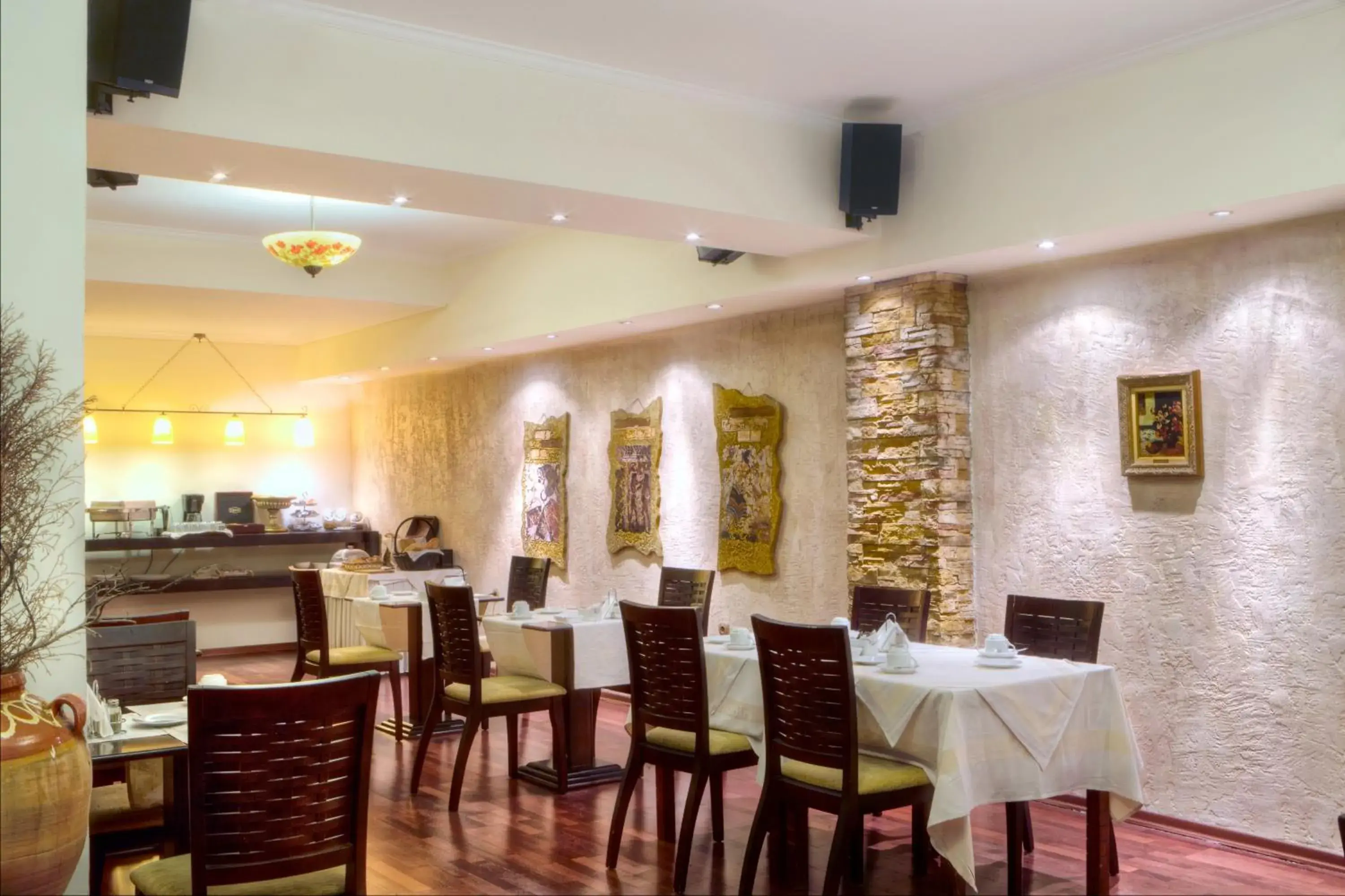 Buffet breakfast in Nicola Hotel Buffet breakfast in Nicola Hotel