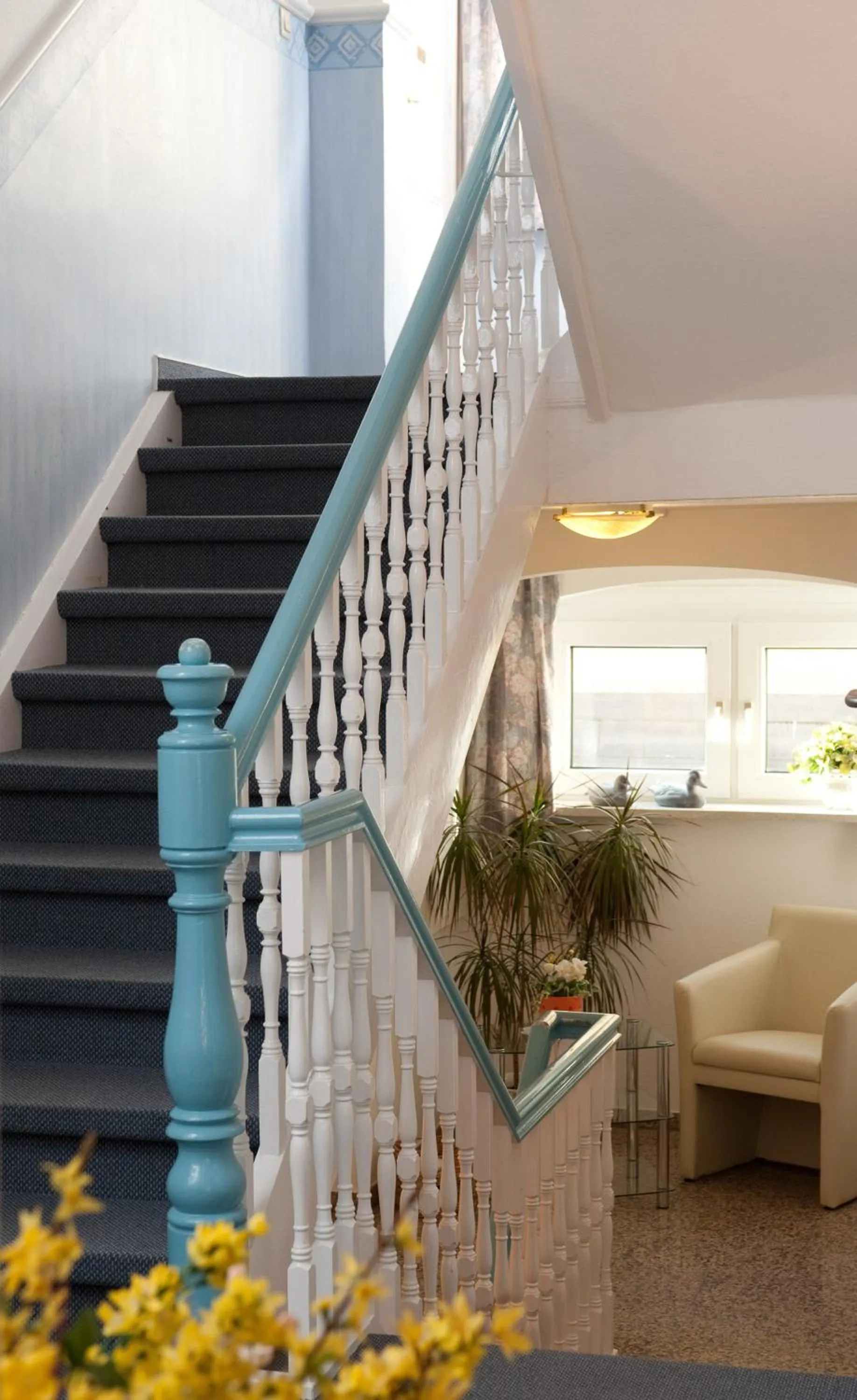 Decorative detail in Hotel Gutenberg