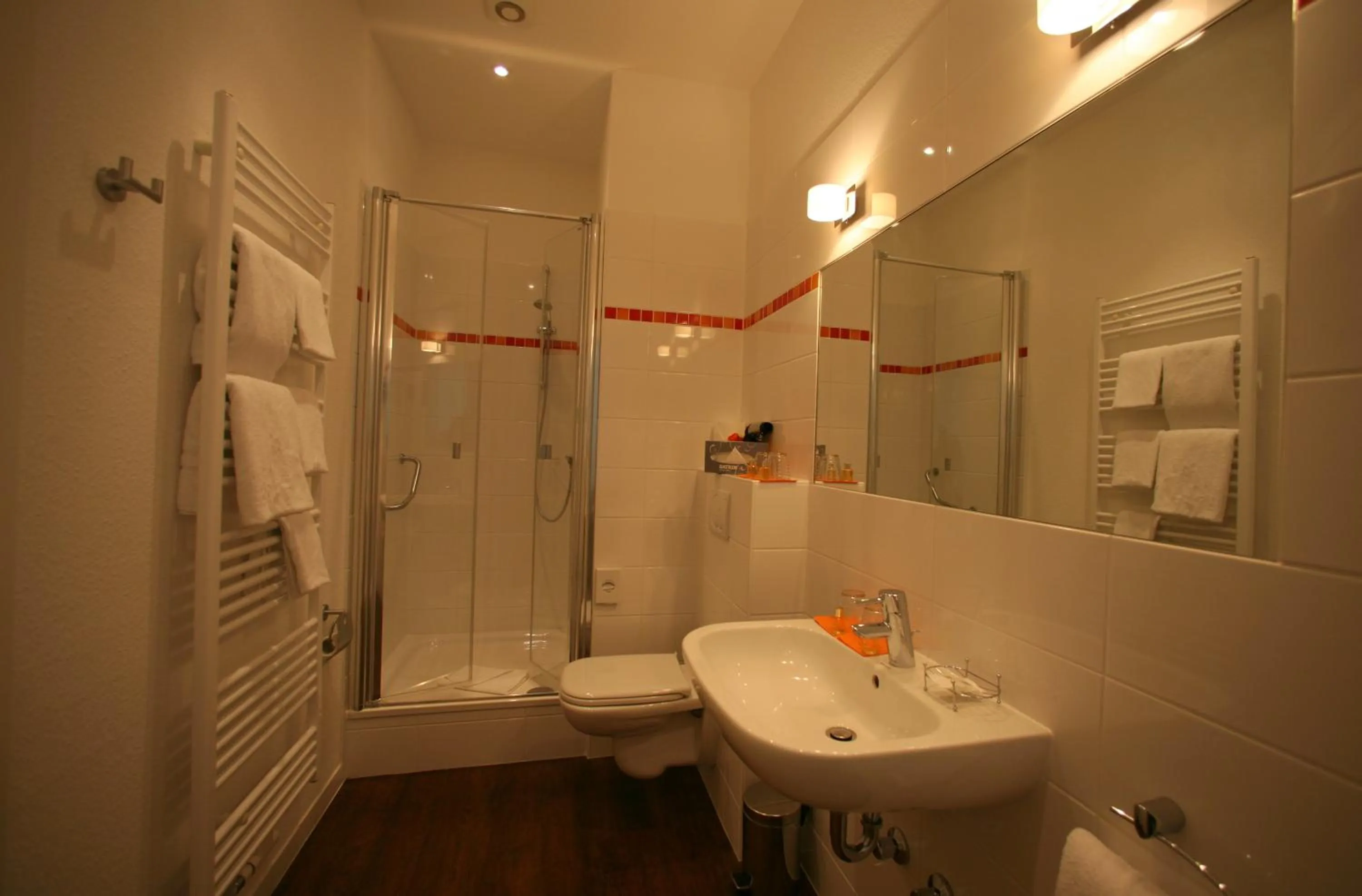 Bathroom in Hotel Gutenberg