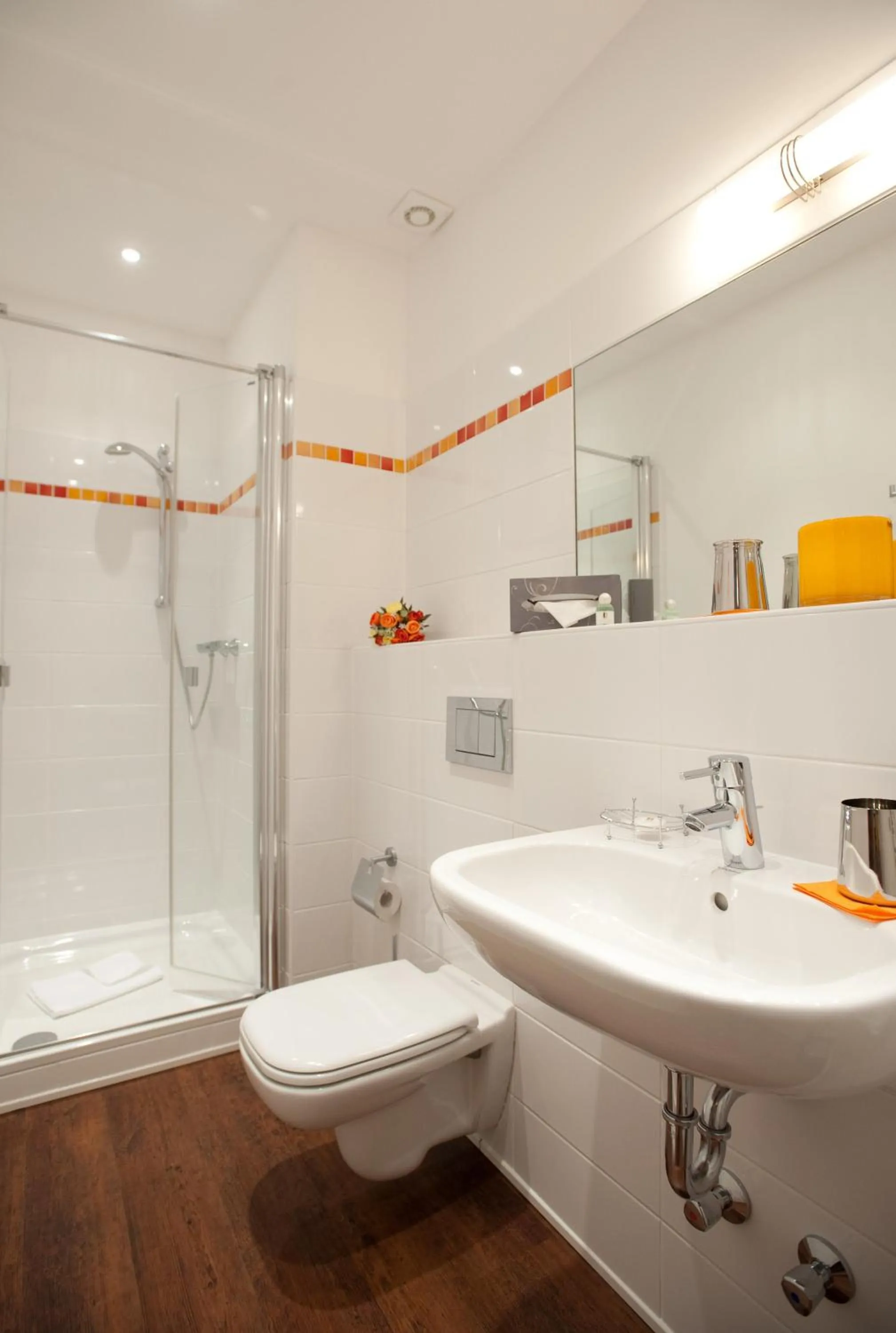 Bathroom in Hotel Gutenberg