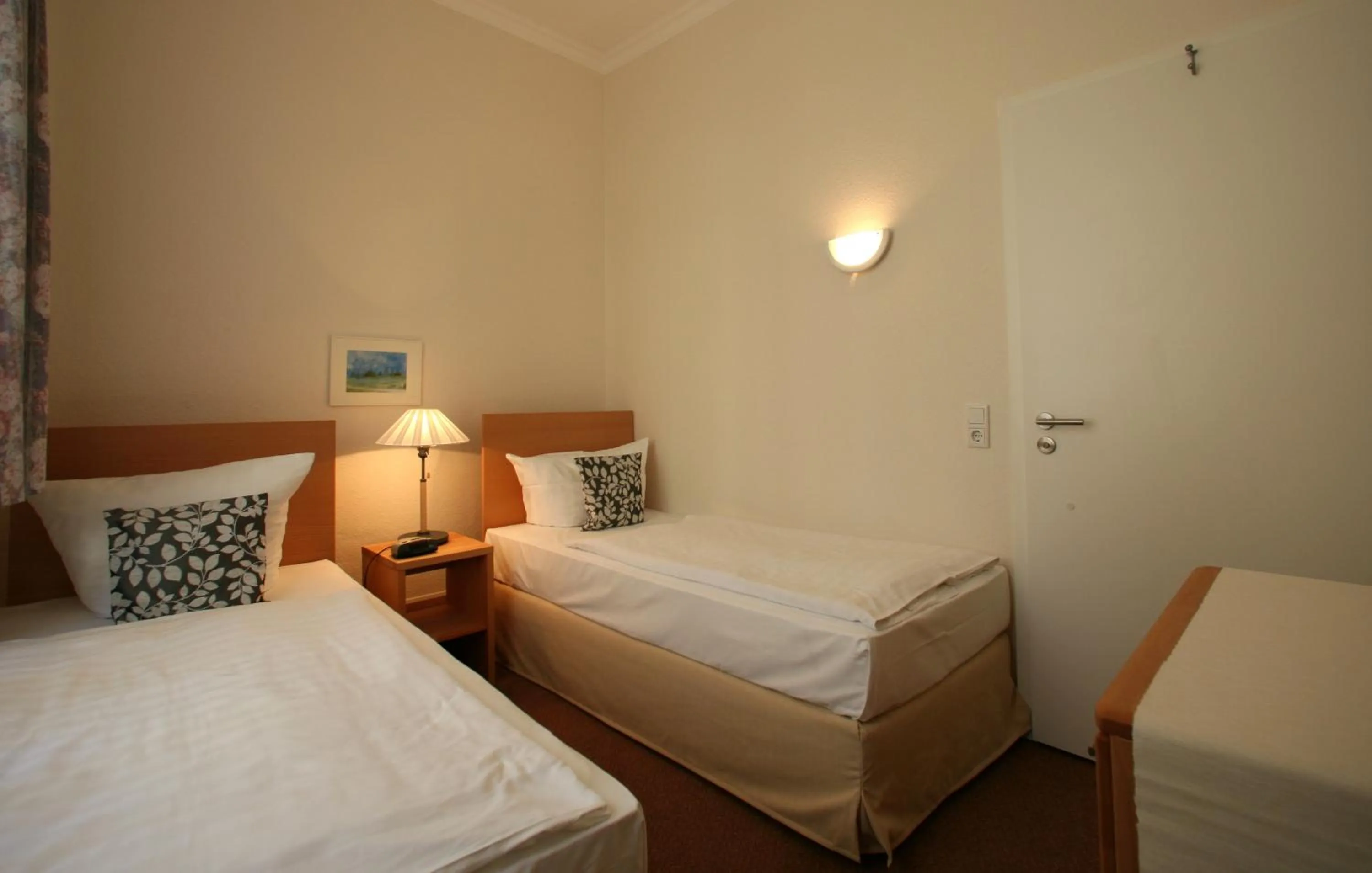 Bed in Hotel Gutenberg