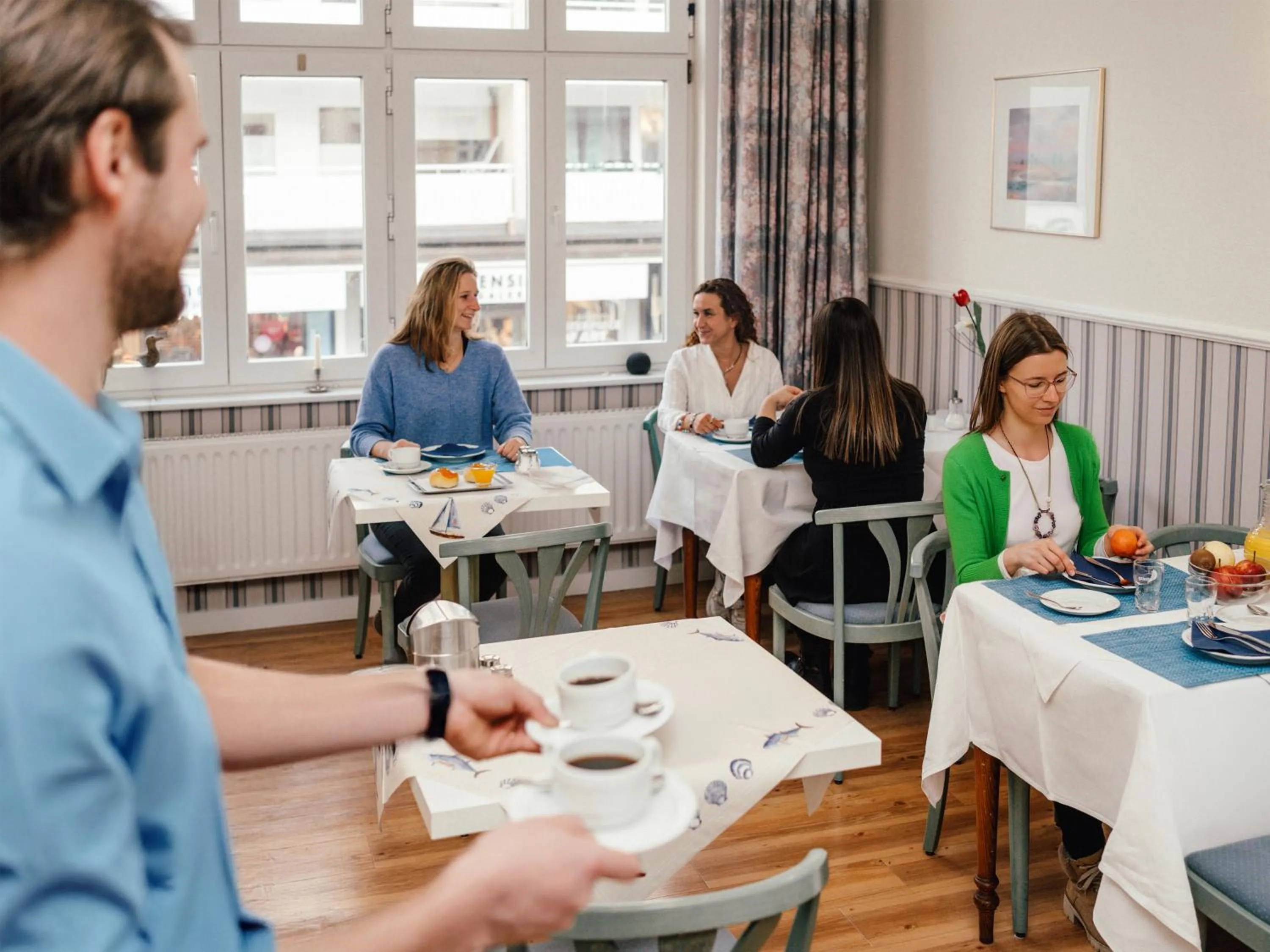 Dining area in Hotel Gutenberg