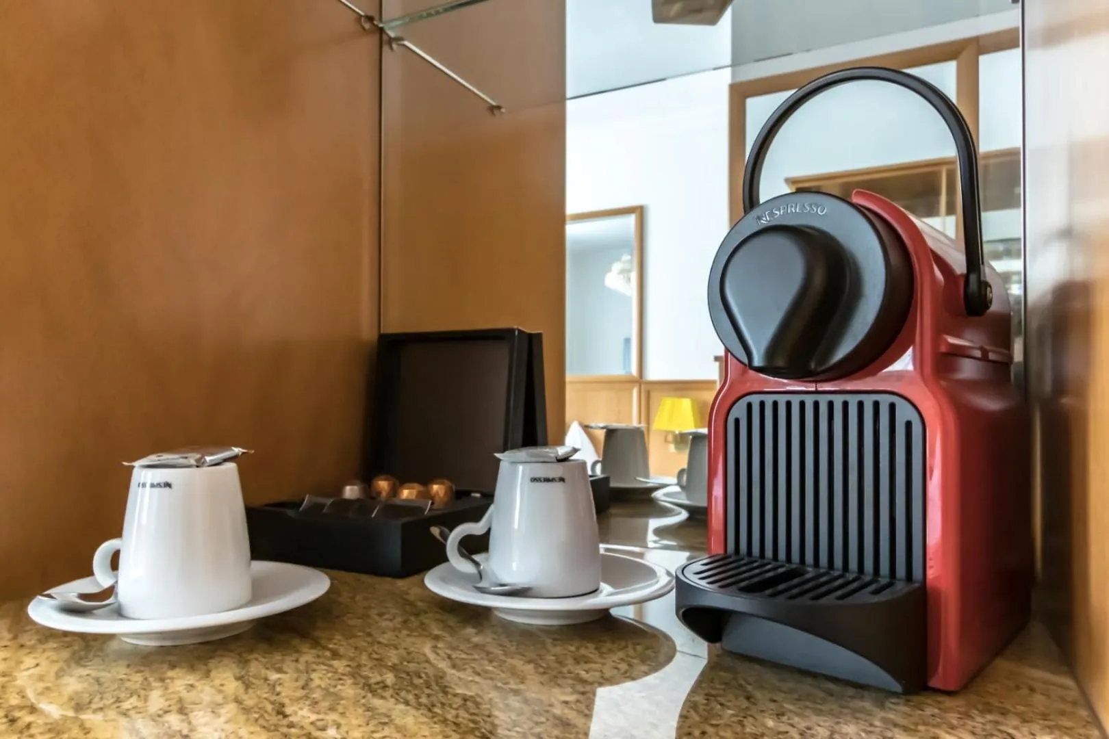 Coffee/tea facilities in Hotel Corvinus Vienna