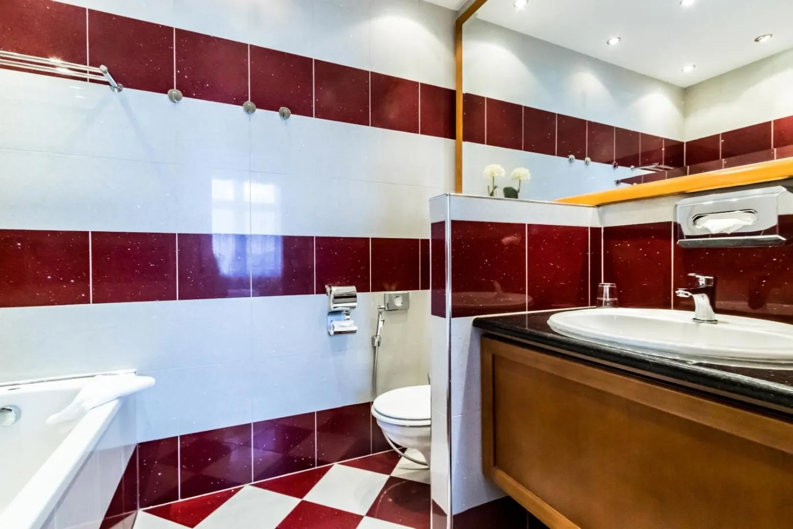 Toilet in Hotel Corvinus Vienna