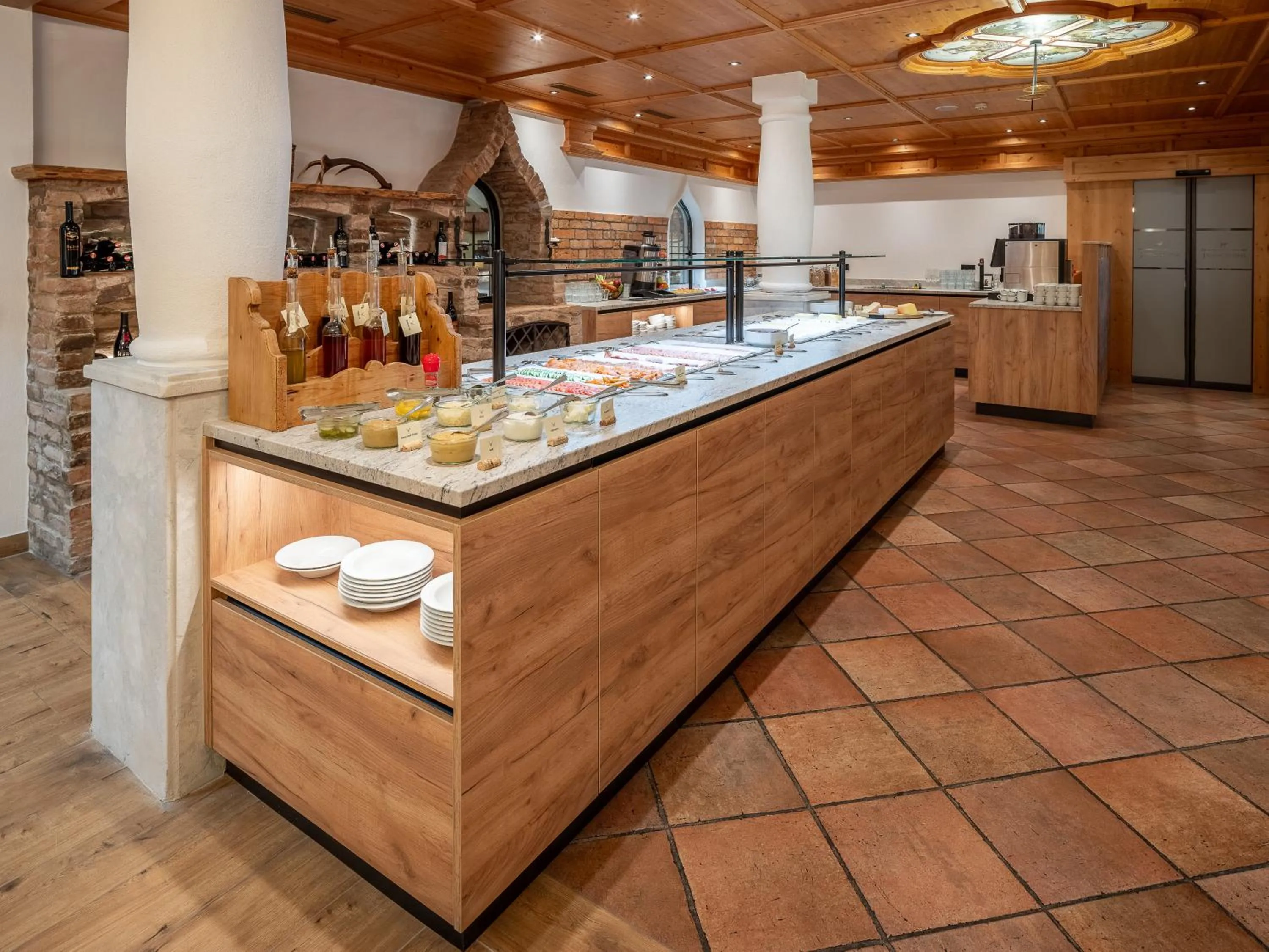 Buffet breakfast in Hotel Jagdschlössl