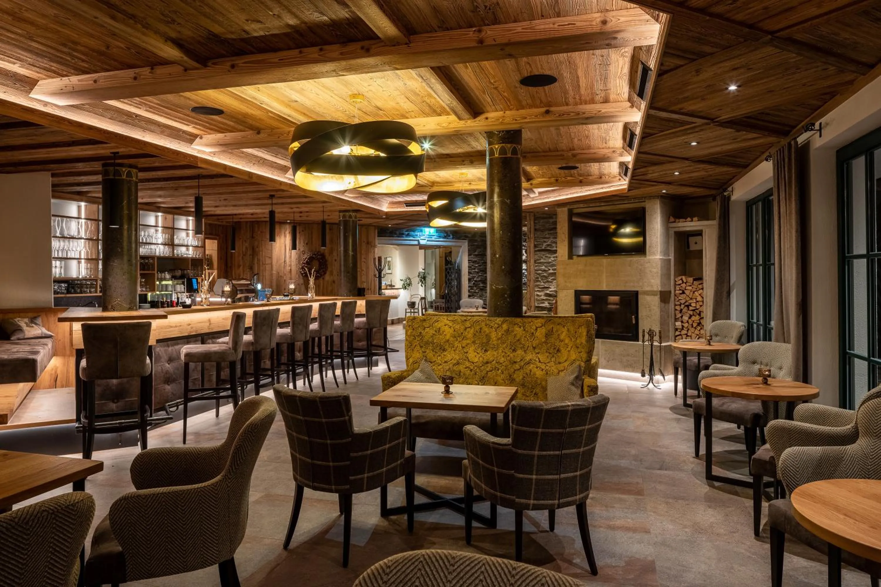 Lounge or bar in Hotel Jagdschlössl