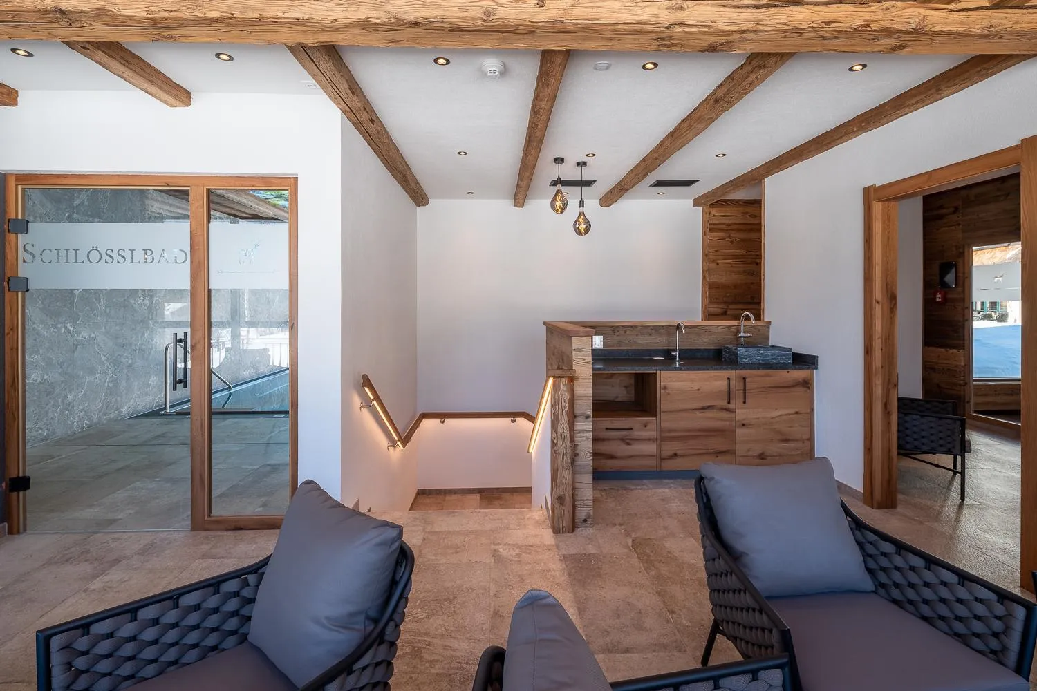 Swimming pool in Hotel Jagdschlössl