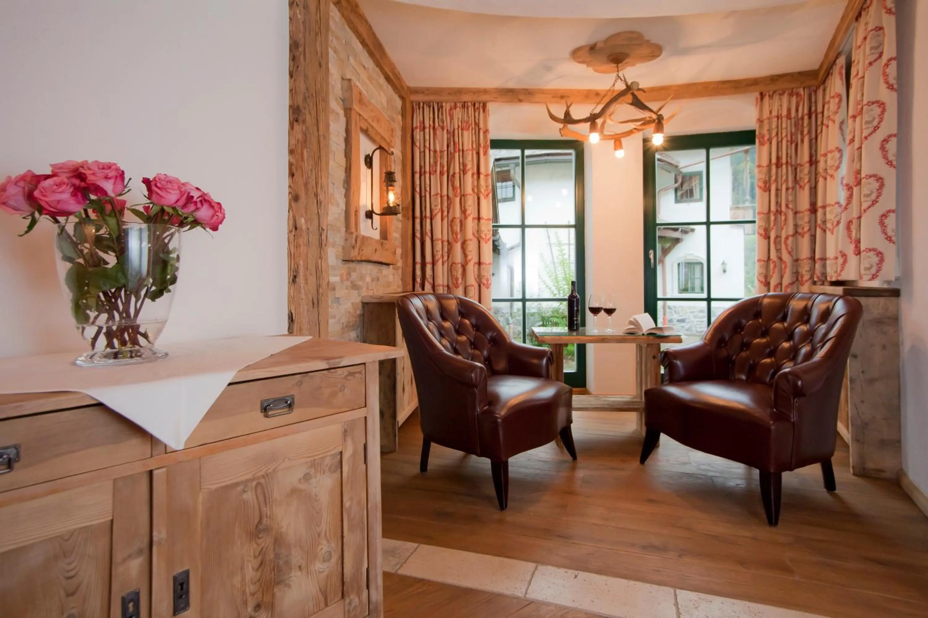 Seating area in Hotel Jagdschlössl