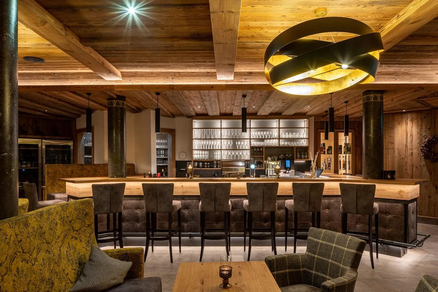 Lounge or bar in Hotel Jagdschlössl