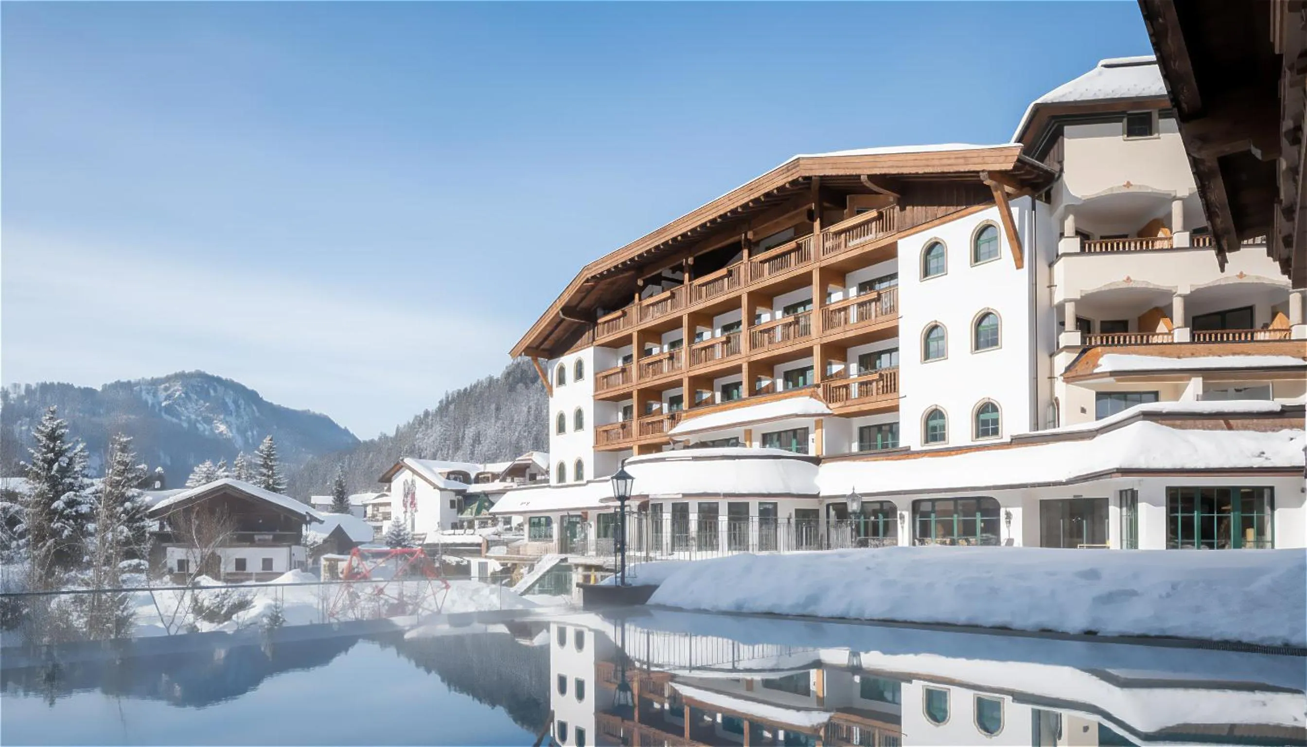 Property building in Hotel Jagdschlössl