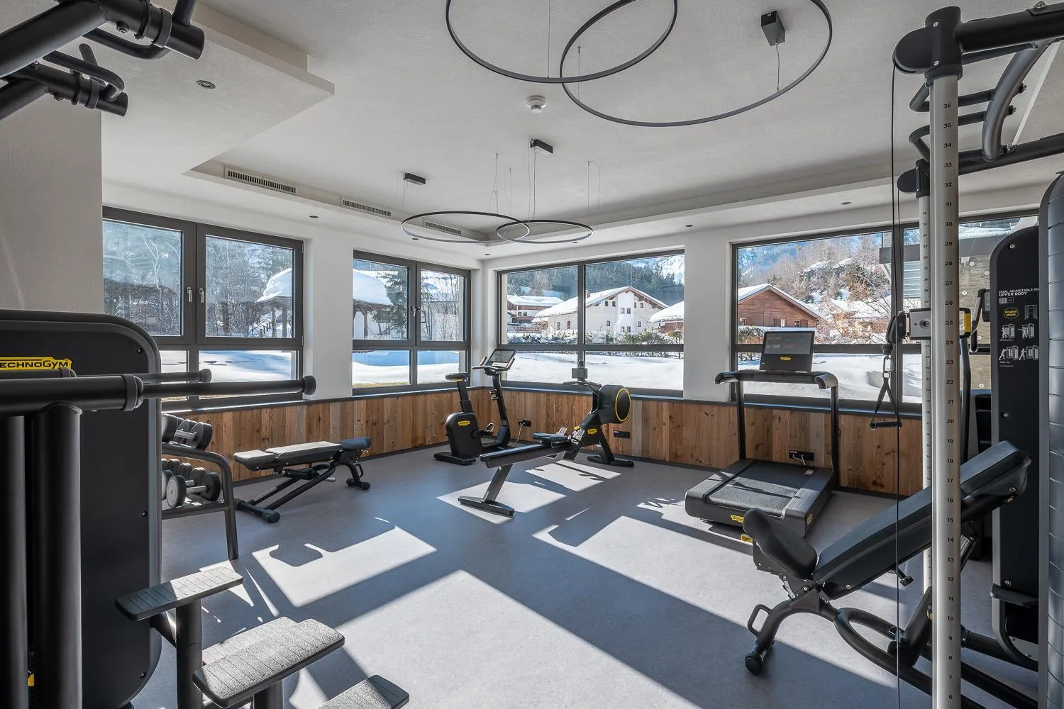 Fitness centre/facilities in Hotel Jagdschlössl